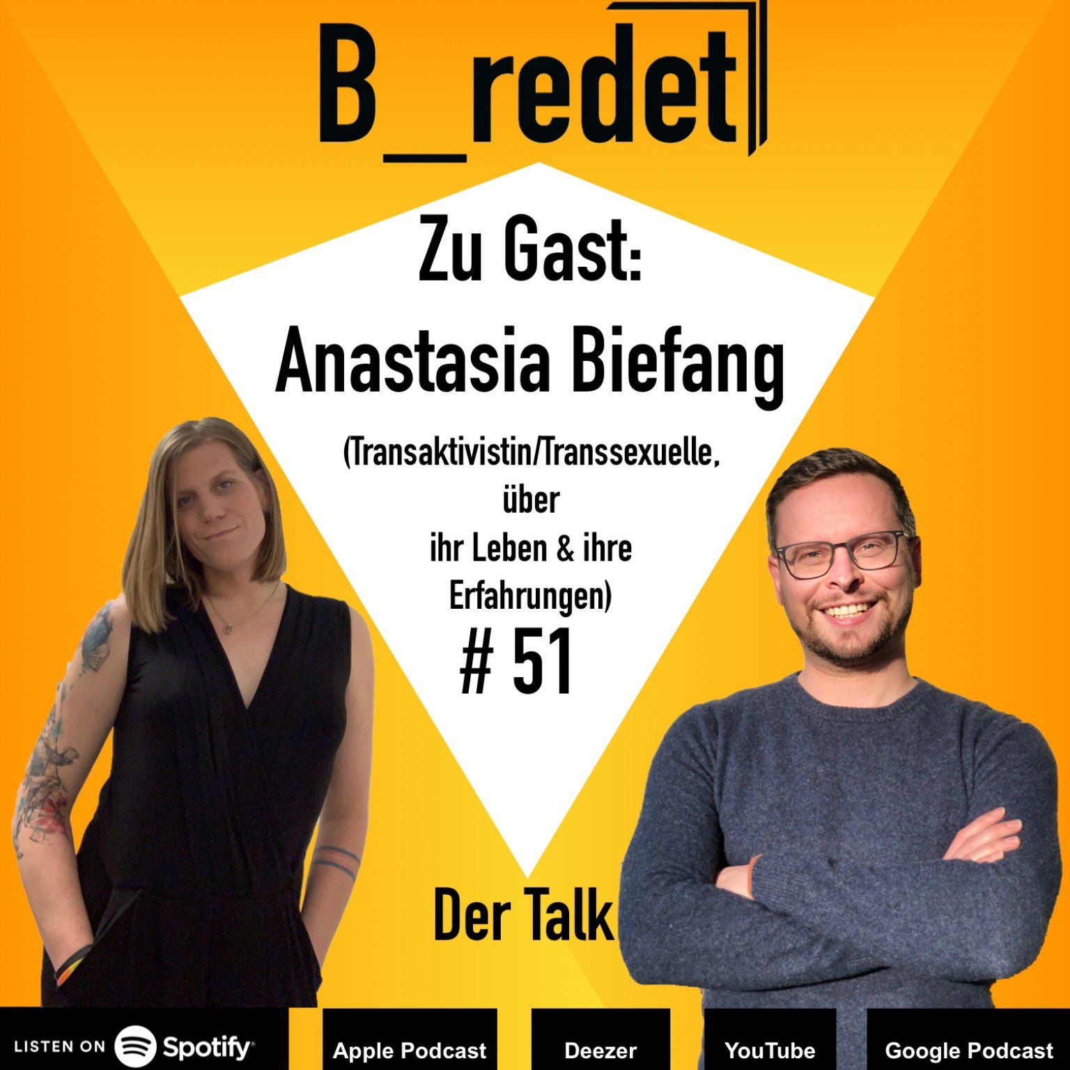 Folge 051 Anastasia Biefang Transaktivistin & Transsexuelle in der Bundeswehr