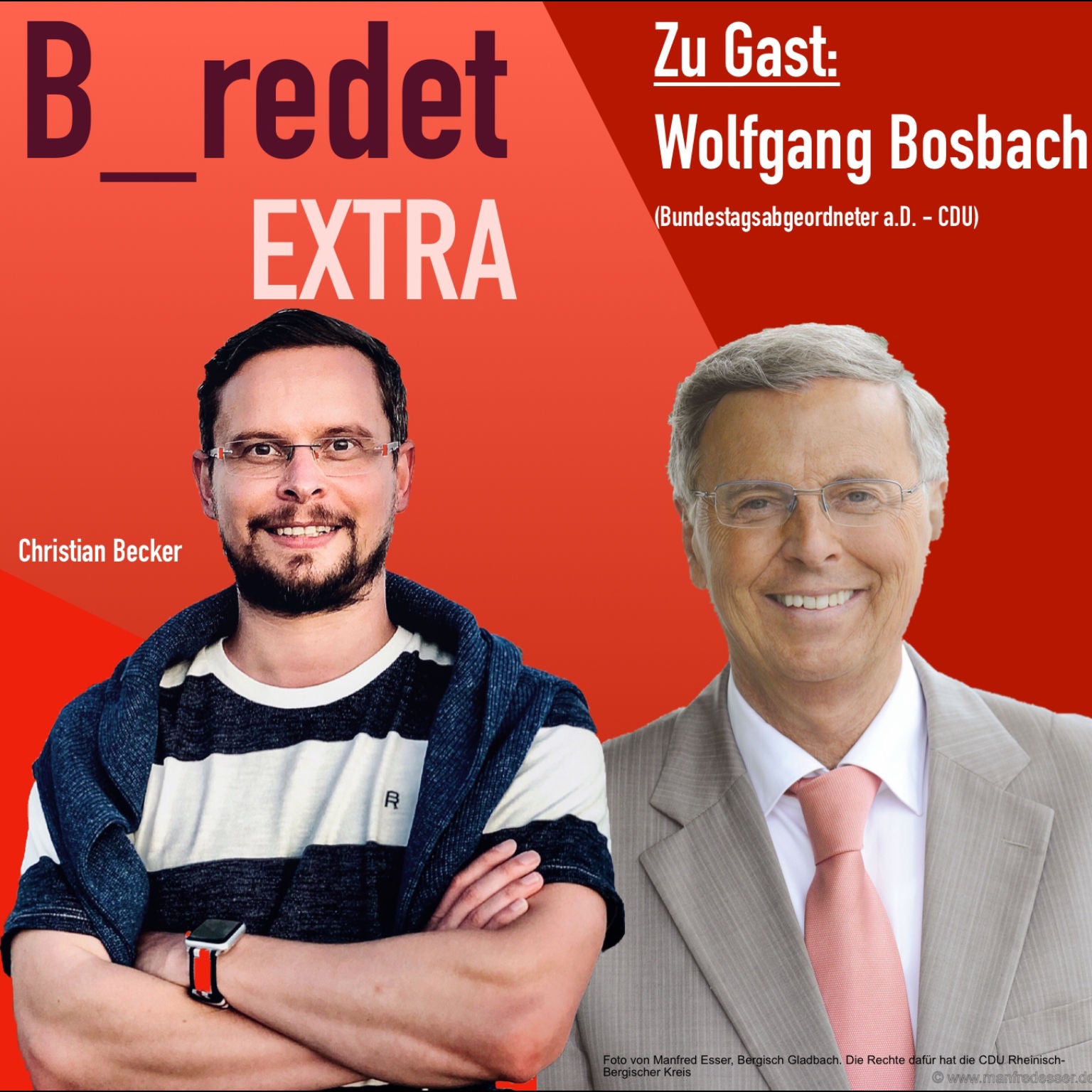 Folge 015 Wolfgang Bosbach in einer Extrapodcastfolge