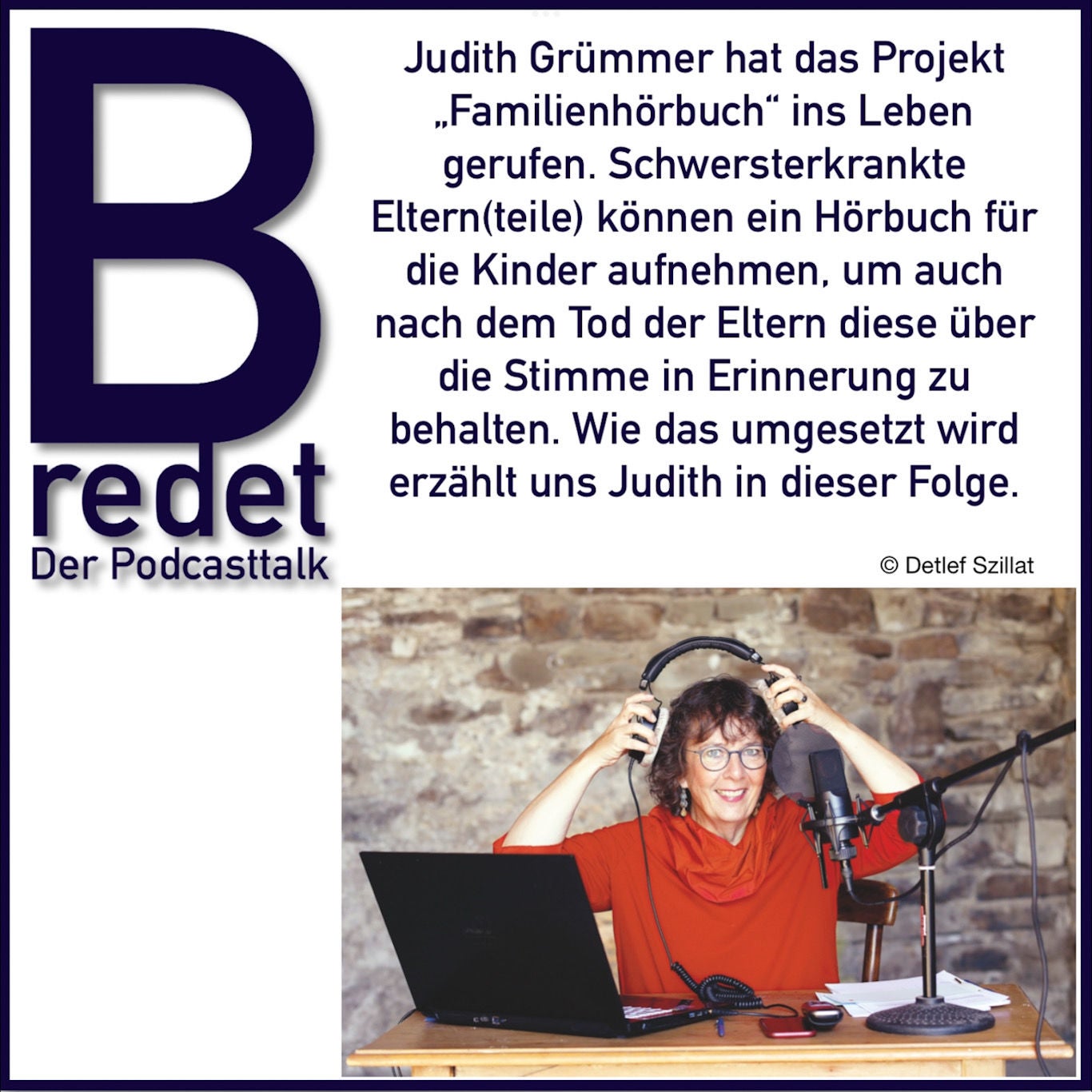 Beim Projekt "Familienhörbuch" können schwerstkranke Eltern den Kindern ein Hörbuch, für nach deren Tod, hinterlassen.