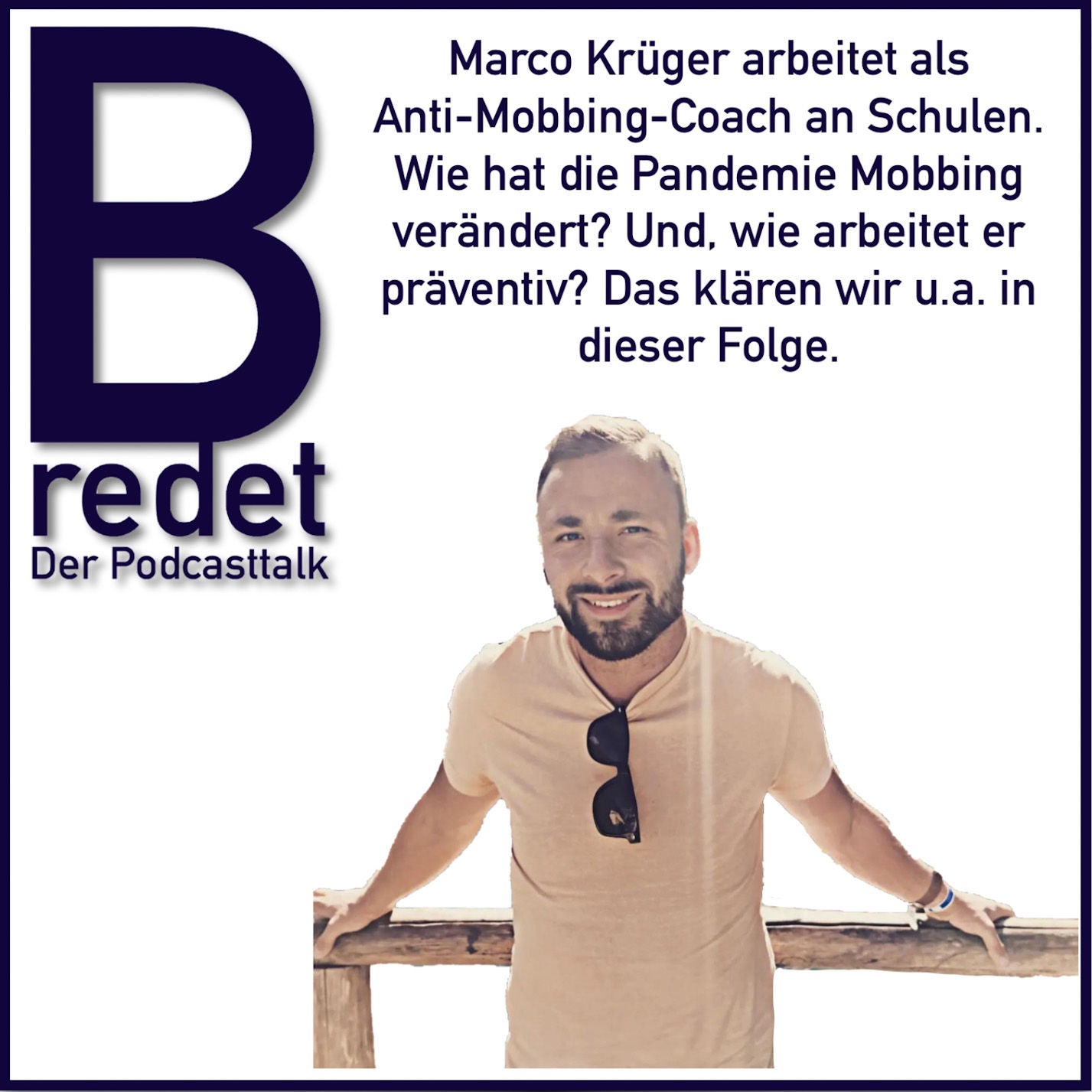 Marco Krüger arbeitet als Anti Mobbing Coach in Schulen und leistet dort Präventionsarbeit.