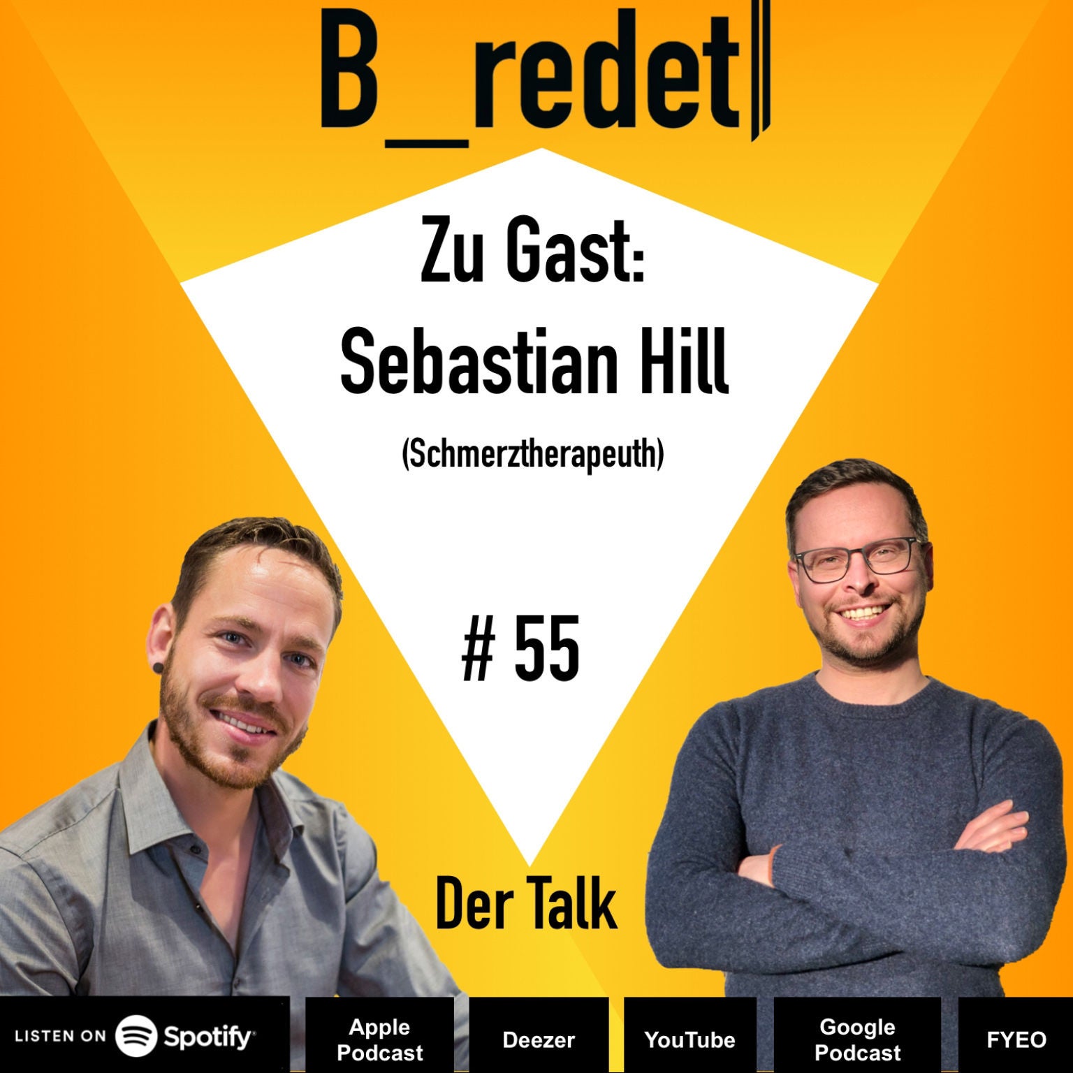Folge 055 Sebastian Hill - Schmerztherapeuth