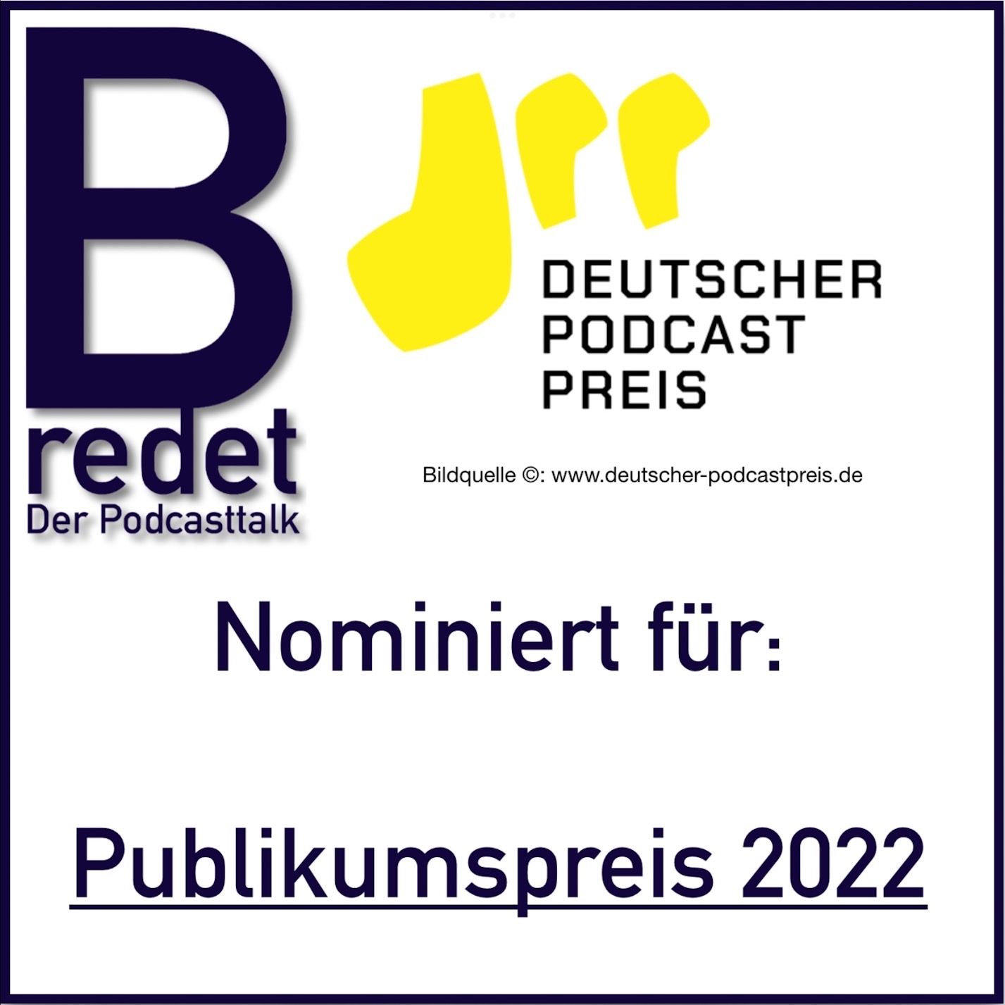 Vote für mich beim "Deutschen Podcastpreis 2022" - Wie? erkläre ich dir hier.