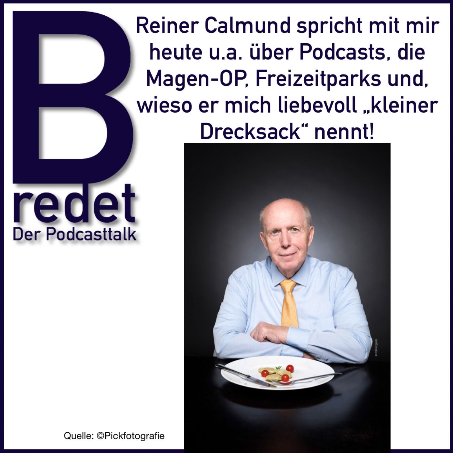 Reiner Calmund spricht u.a. über Podcasts, Magen-OP, Christian Rach & warum er mich liebevoll kleiner "Drecksack" nennt.