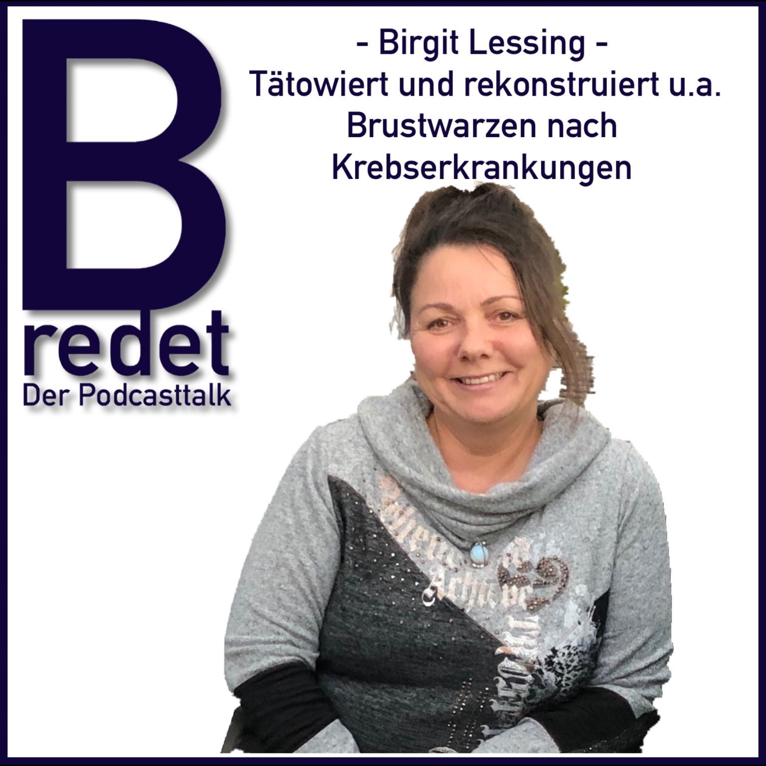 Birgit Lessing tätowiert u.a. ehemalige Krebspatienten und rekonstruiert Brustwarzen oder versteckt OP Narben