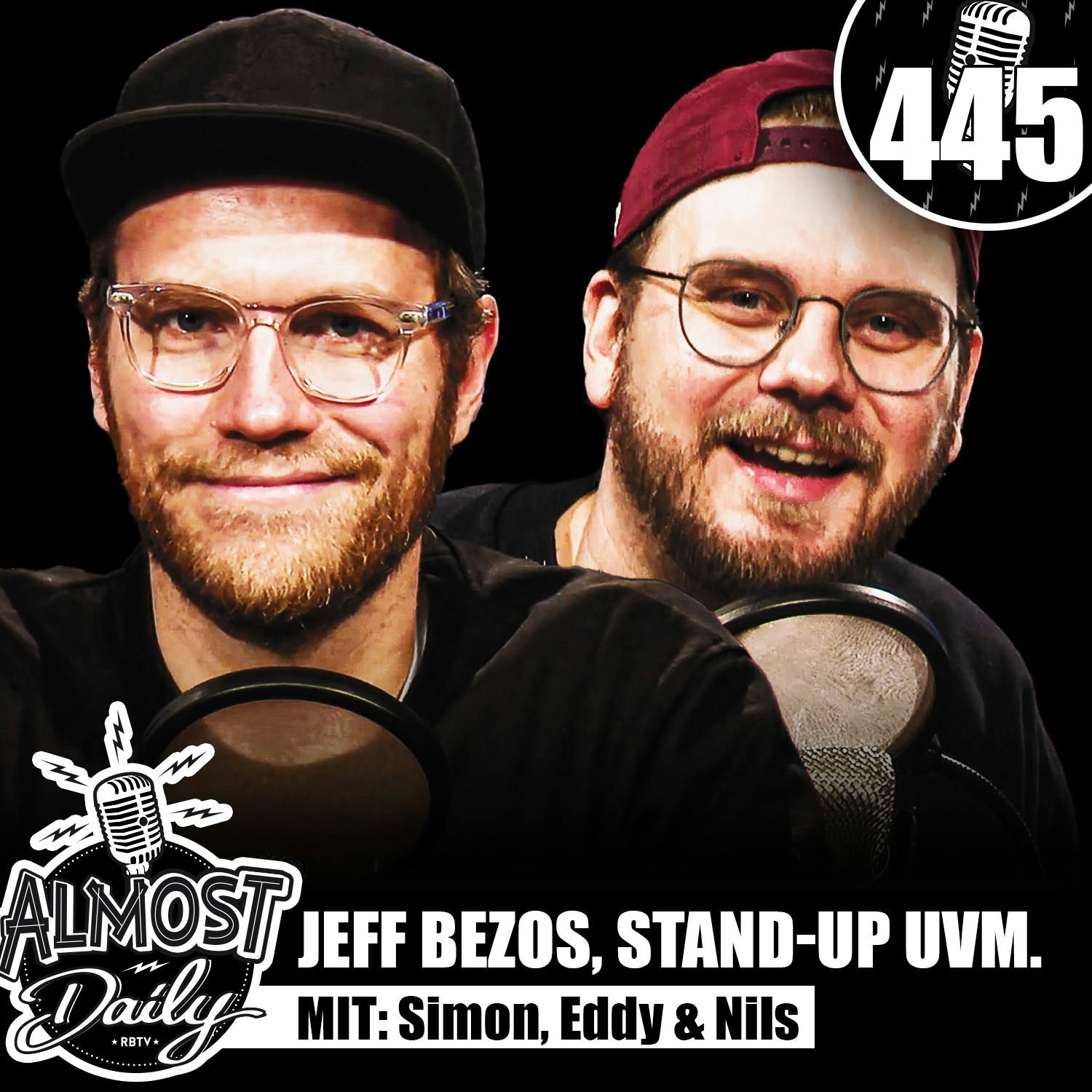 #445 | Jeff Bezos, Stand-Up & Notdurft mit Ede, Nils & Simon