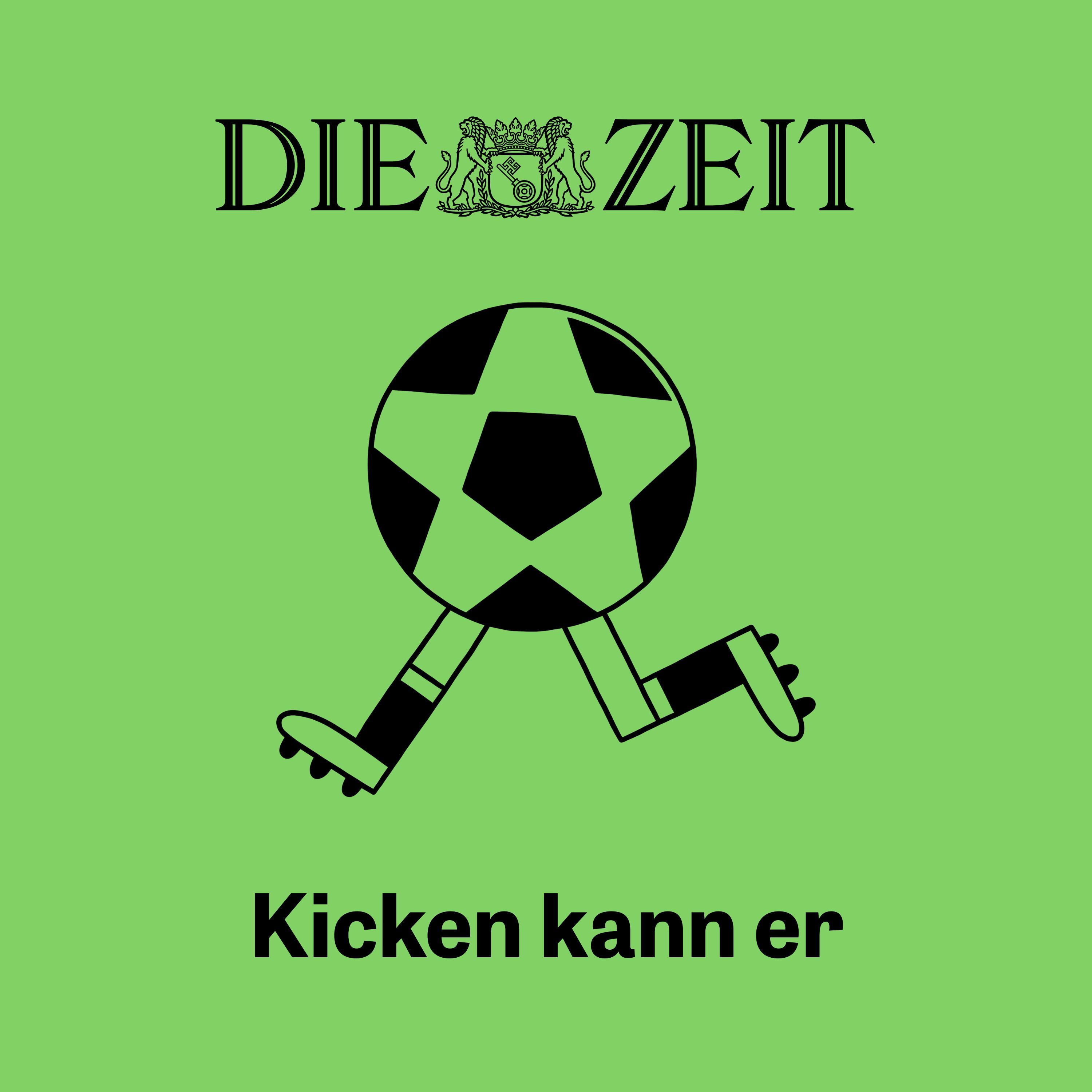 Kicken kann er