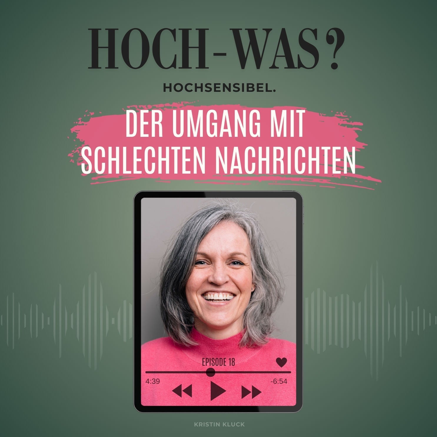 Der Umgang mit schlechten Nachrichten.