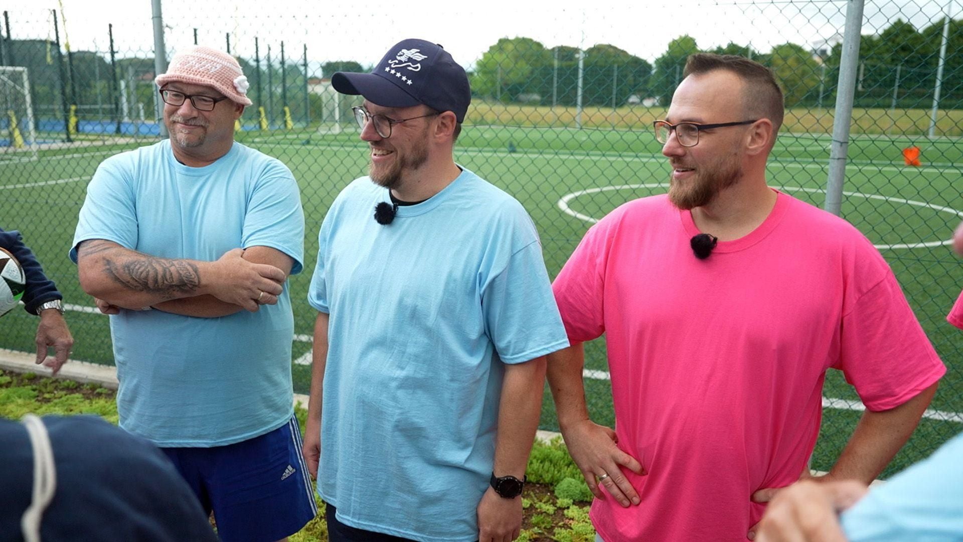 Das Runde muss ins Eckige - Die Camper im Fußballfieber