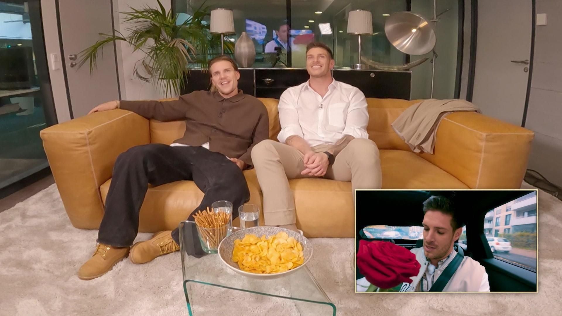 Cringe, Gänsehaut & Gefühle: Die Bachelors reagieren auf Folge 1