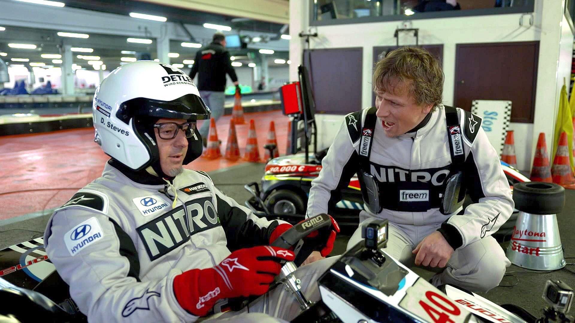 Detlef nimmt am 3-Stunden-Kart-Rennen in Essen teil