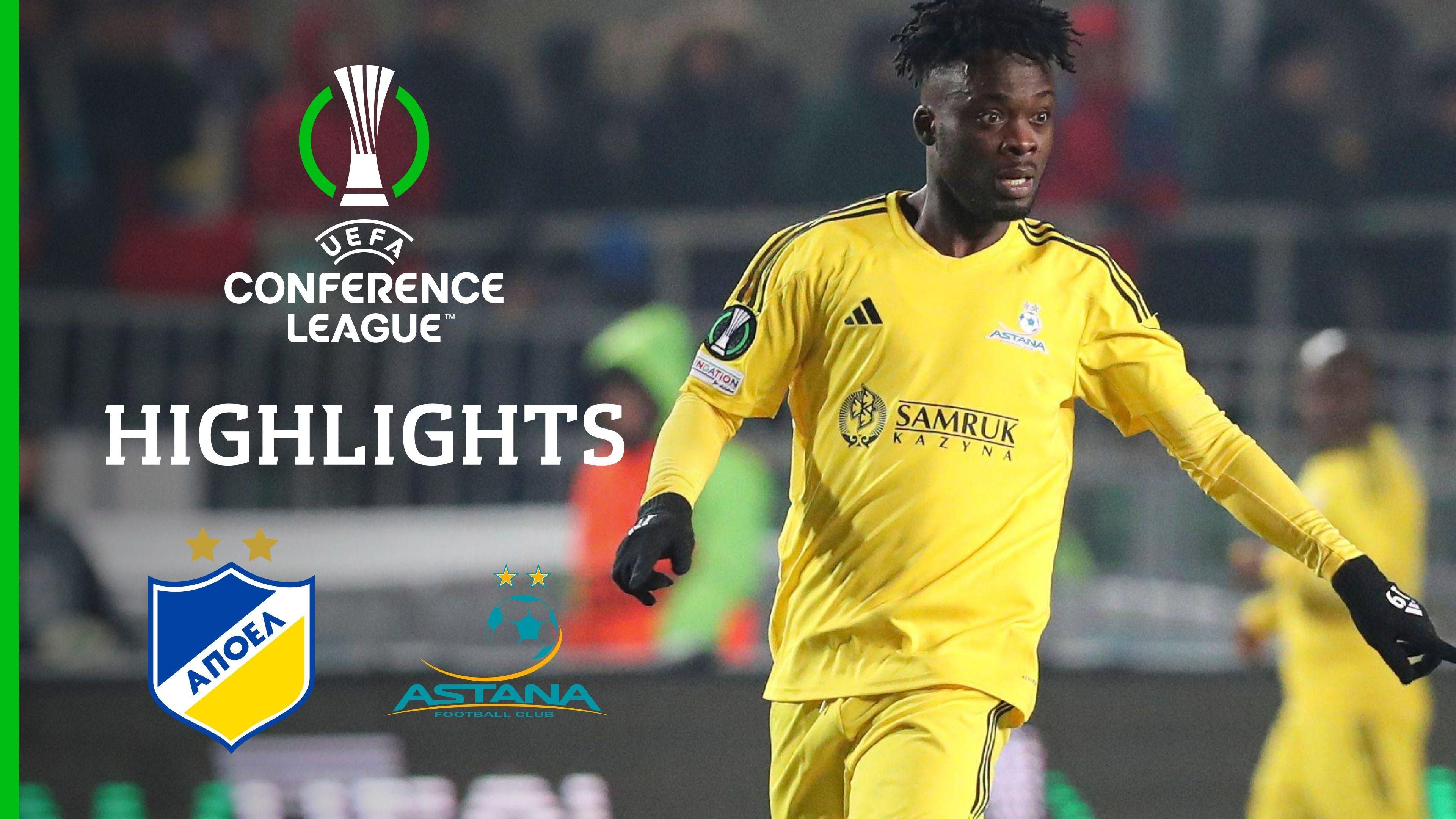 Highlights: APOEL Nikosia vs. FC Astana