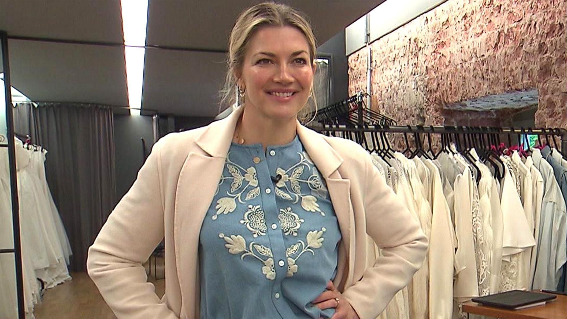 Nina Bott auf Brautkleidsuche