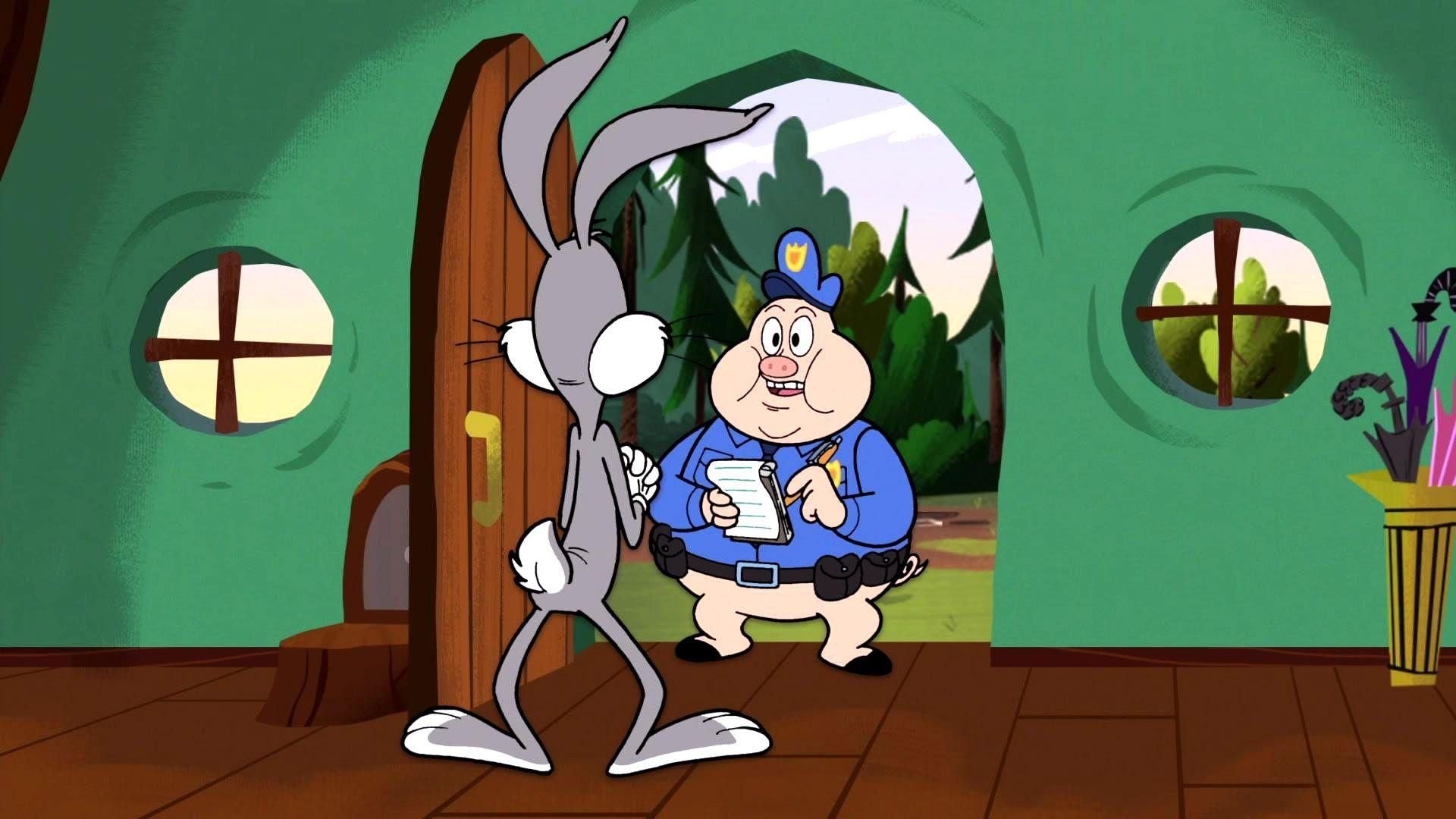 Schweinchen Dick, der Ermittler / Der Super-Highway
