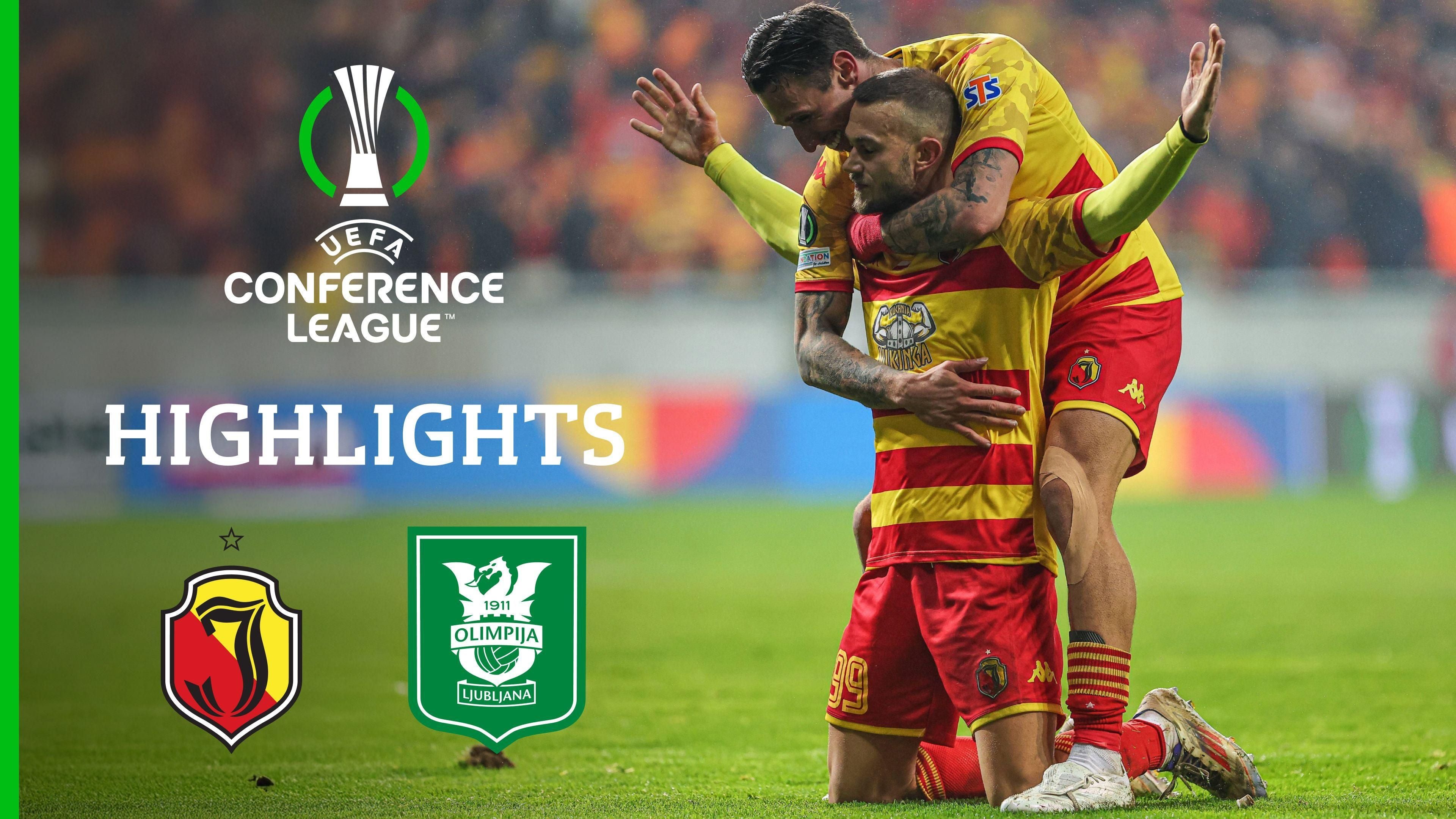 Highlights: Jagiellonia Bialystok vs. Olimpija Ljubljana