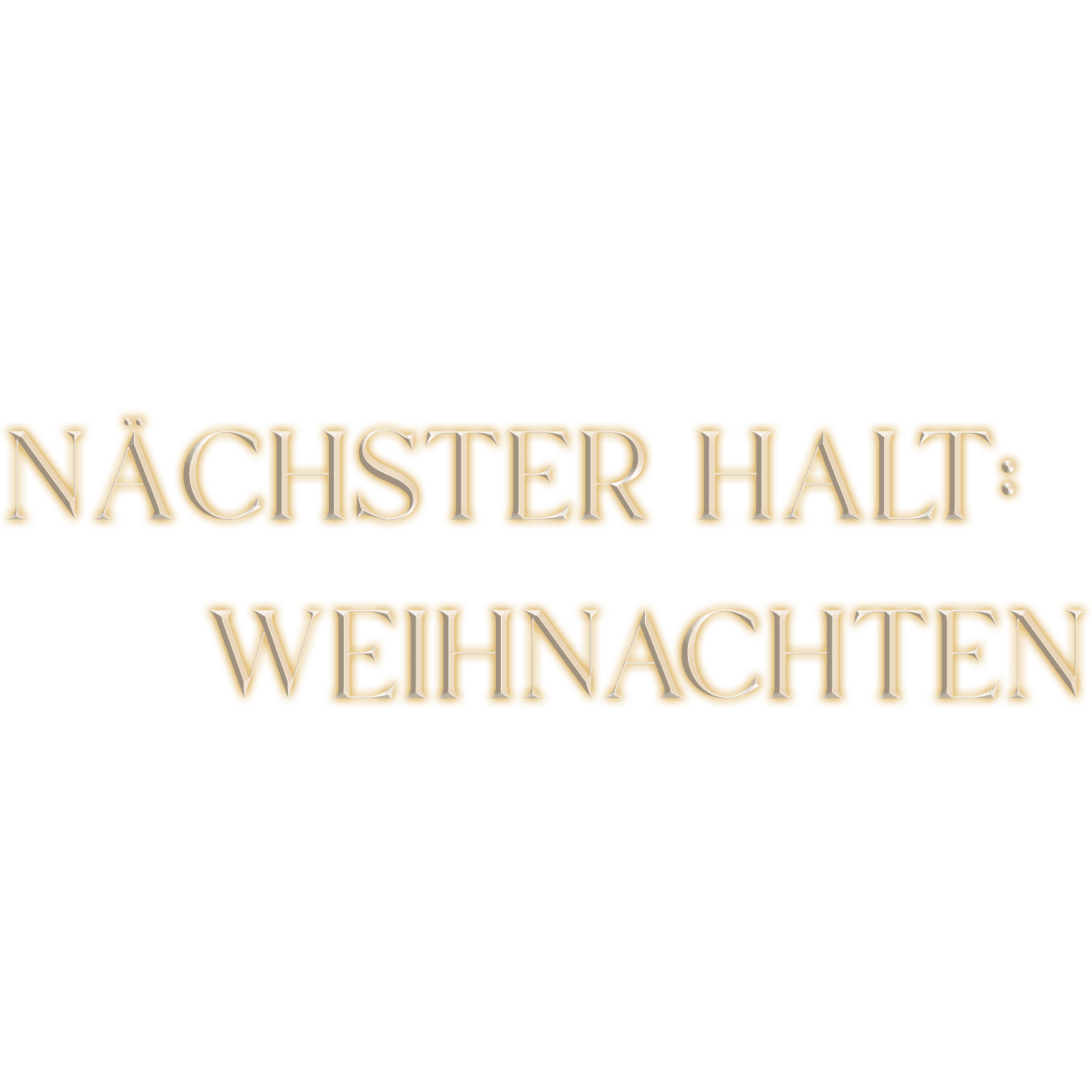 Nächster Halt: Weihnachten