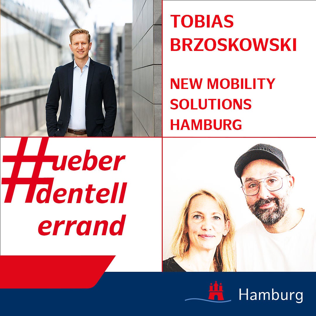#ueberdentellerrand - Der Podcast. #85 mit Tobias Brzoskowski, Geschäftsführer New Mobility Solutions Hamburg Gmbh