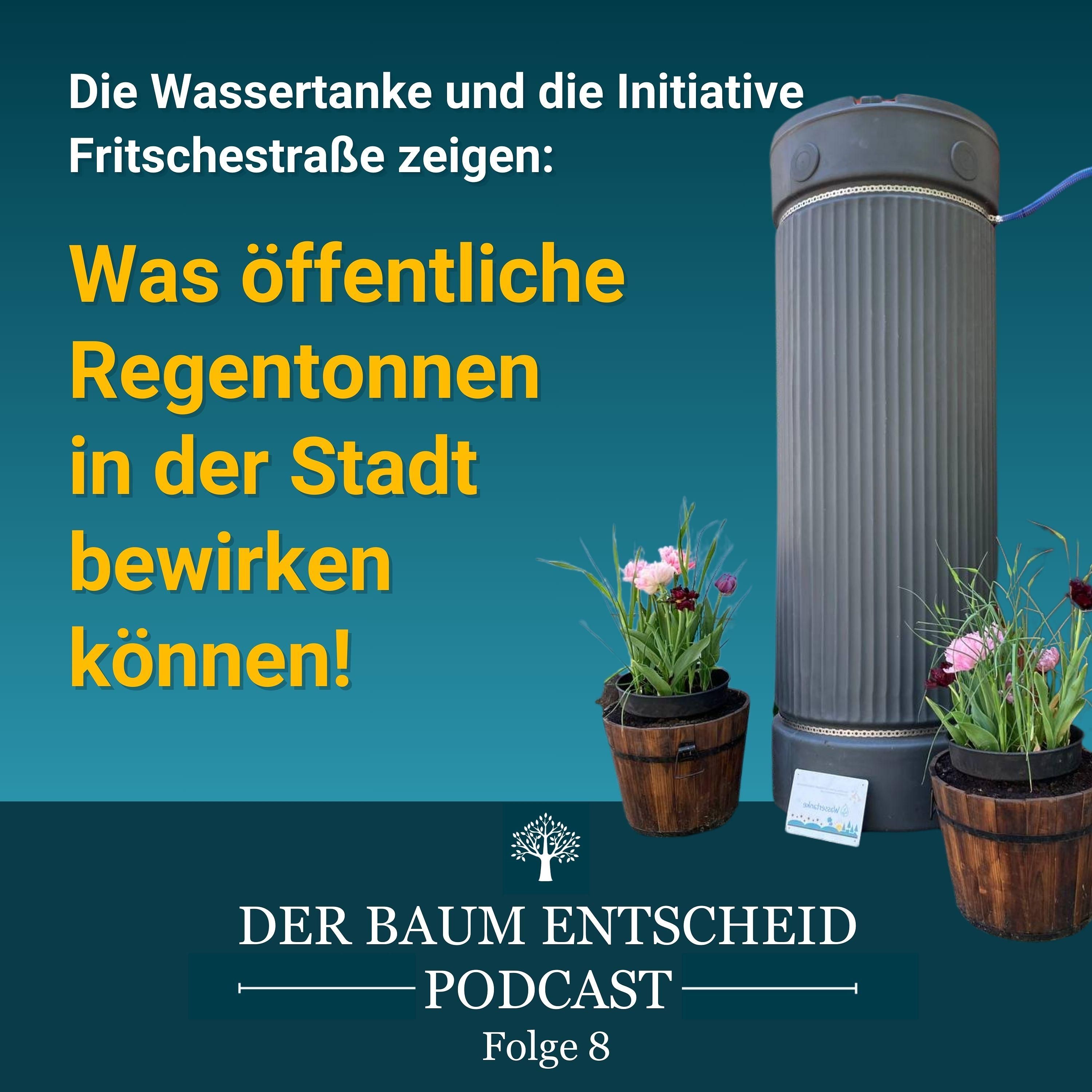 Was öffentliche Regentonnen in der Stadt bewirken können