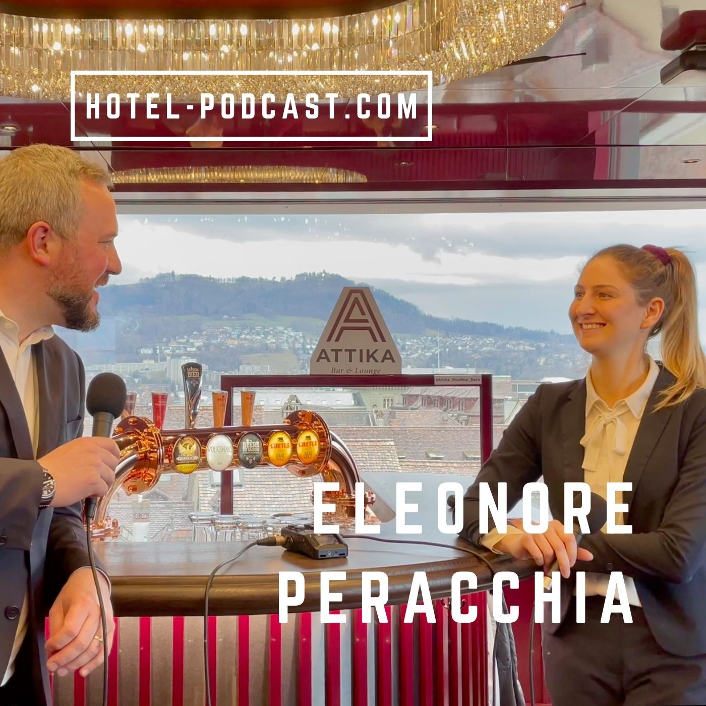#13 mit Eleonore Peracchia — Ein Bargespräch über den Dächern Berns