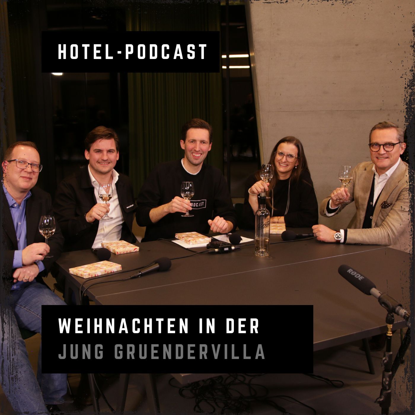 #131 — Weihnachten in der JUNG Gründervilla mit Robert van der Graaf, Timo Patte & Moritz Wolfshöfer