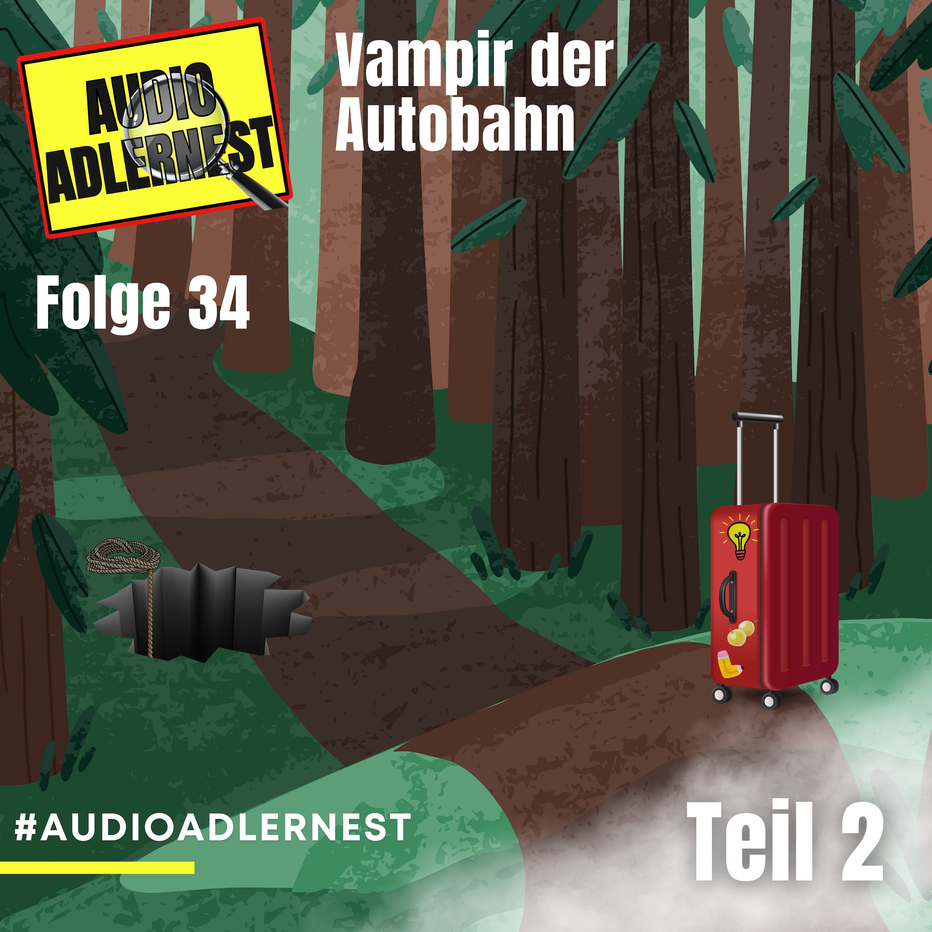 Vampir der Autobahn (Teil 2) - TKKG Folge 34 - Audio Adlernest (#086)