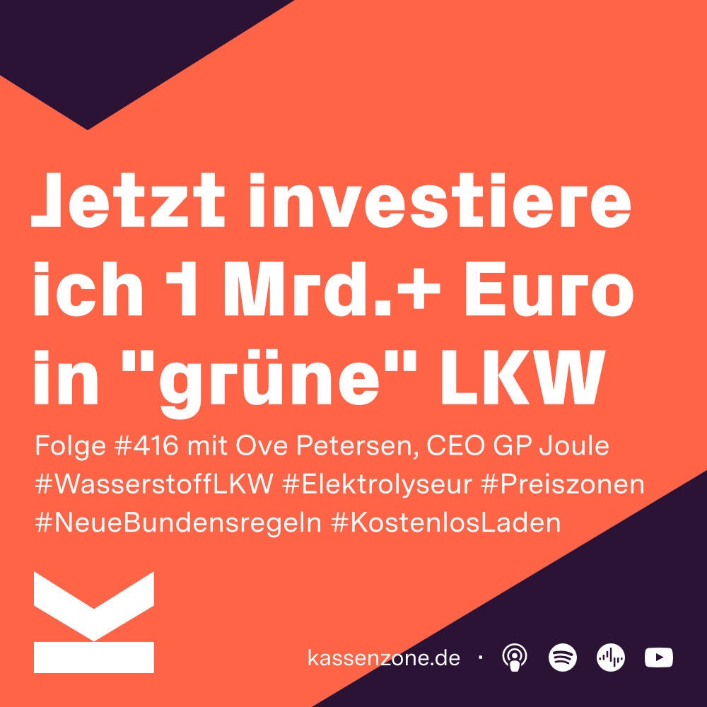 K#416 Warum ich "grüne" LKWs für über 1Mrd. Euro bestellt habe? #ENERGIEZONE