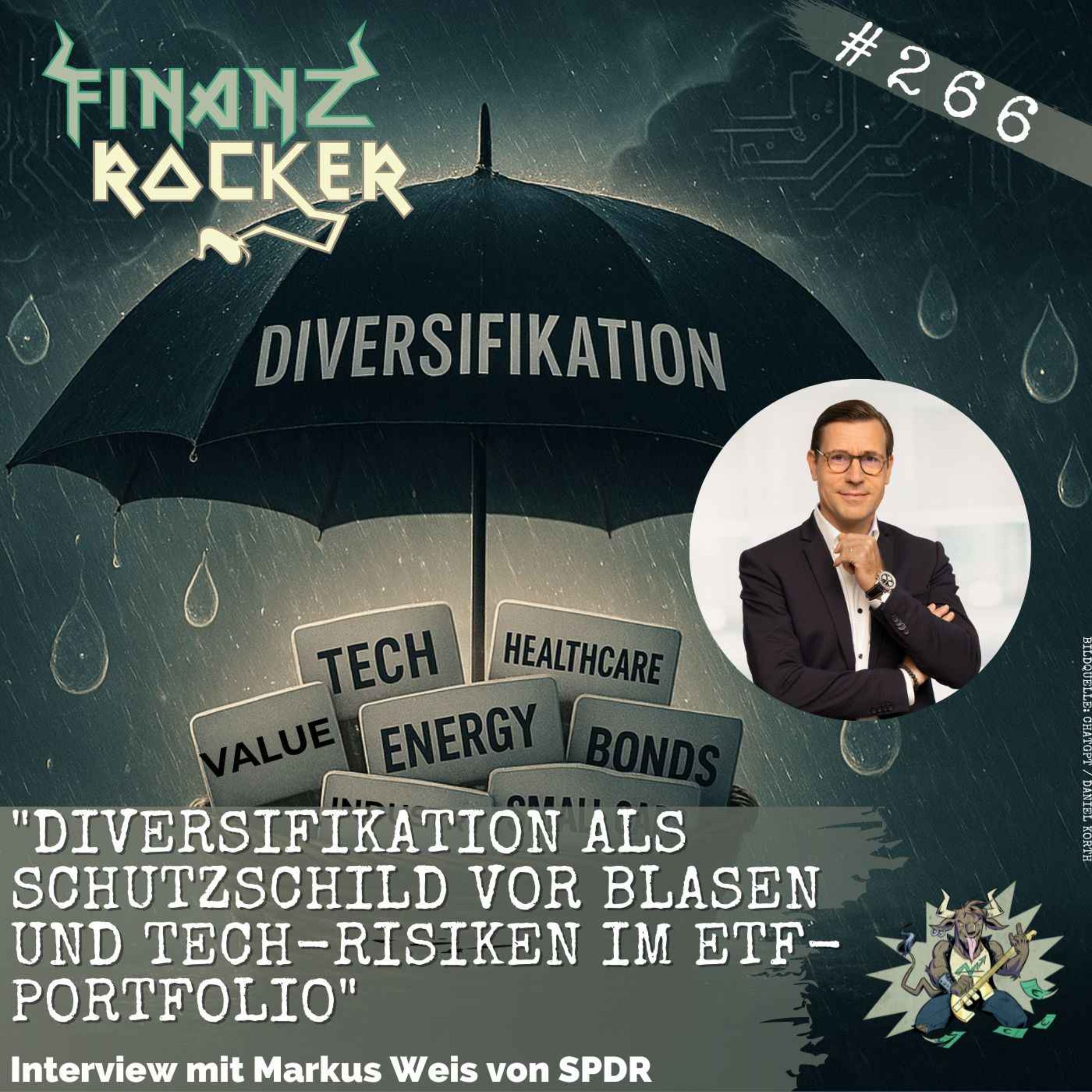 Warum breite Diversifikation mehr schützt als Timing: Markus Weis von SPDR über ETF-Blasen, Free Cashflow und die Lehren aus 25 Jahren Kapitalmarkt