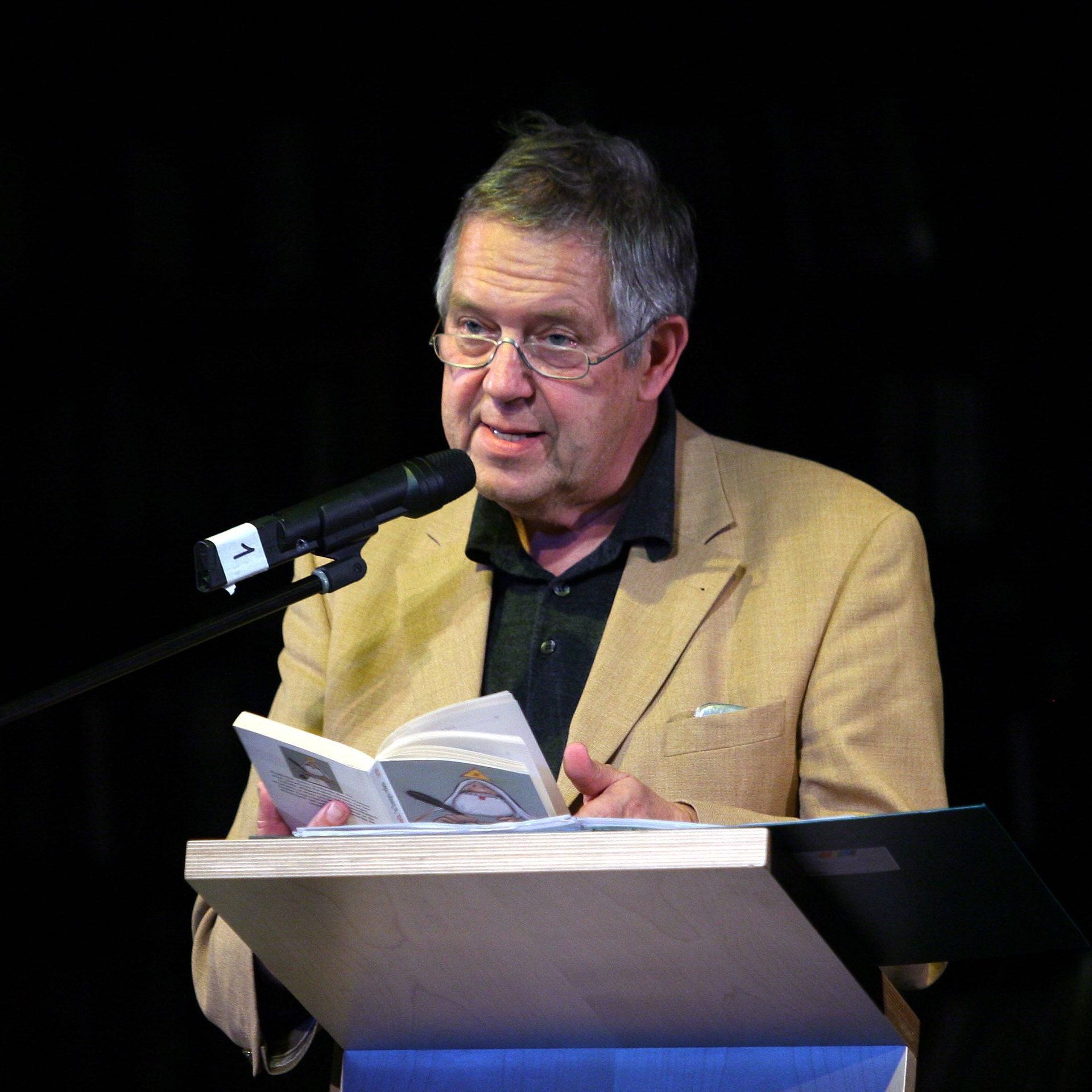 13.12.2004: Robert Gernhardt erhält den Heinrich-Heine-Preis