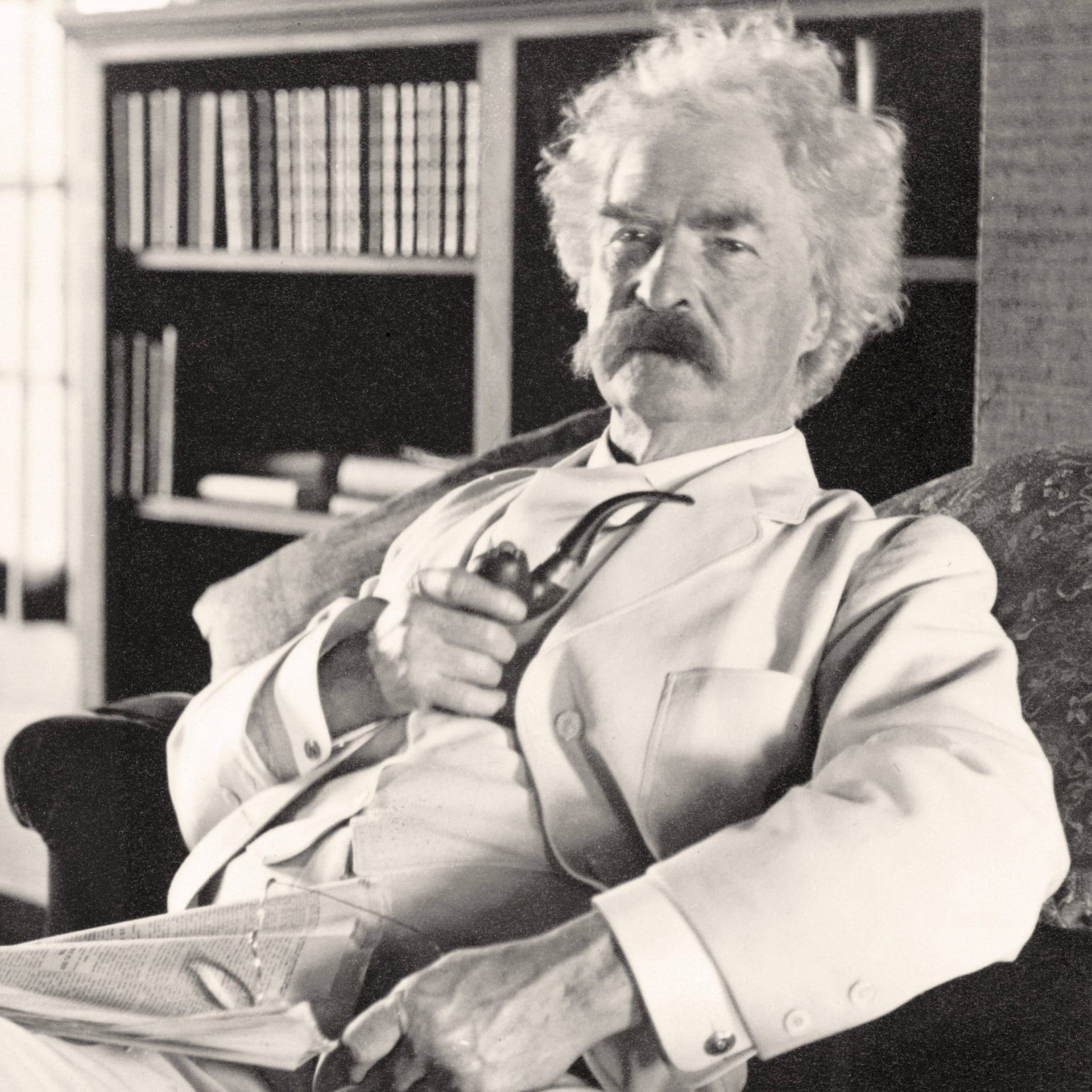 20.2.1892: Mark Twain besucht Kaiser Wilhelm II.