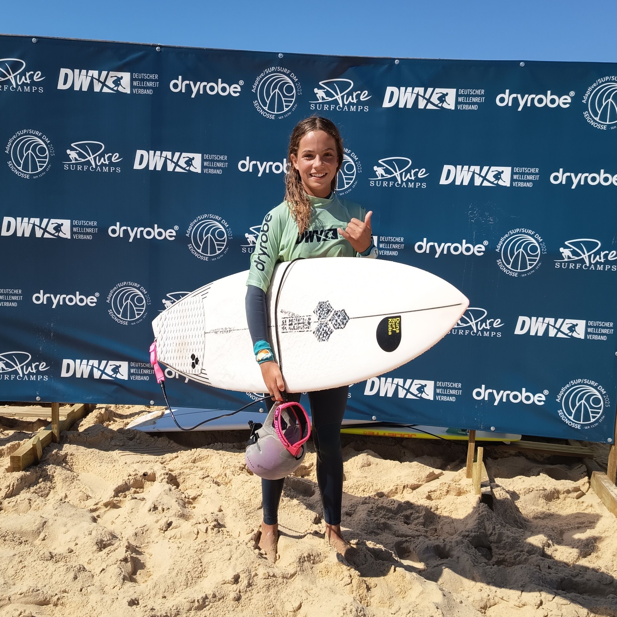 Sabrina trifft... Lara Popp, Deutsche U18-Meisterin im Surfen