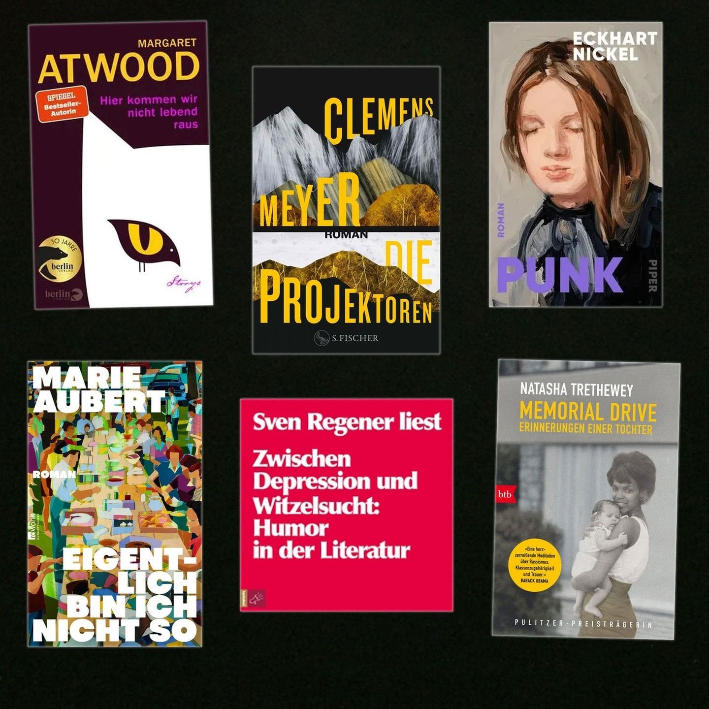 Familienhölle, Punk - und was zum Lachen. Neue Bücher von Clemens Meyer, Eckhart Nickel, Margaret Atwood u. a.