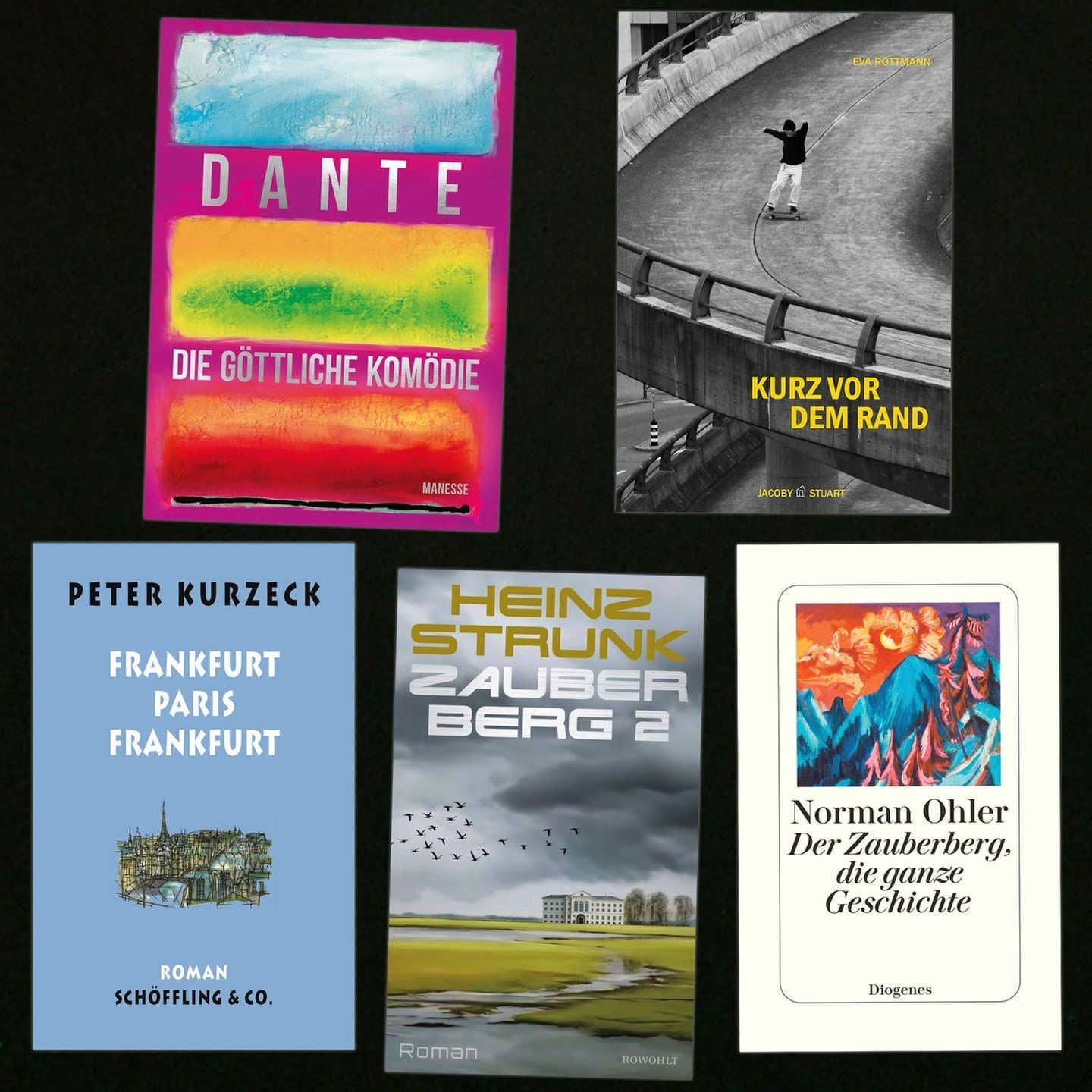 lesenswert Magazin: Paradies und Zauberberg. Heldenreisen in Romanen und Gedichten.