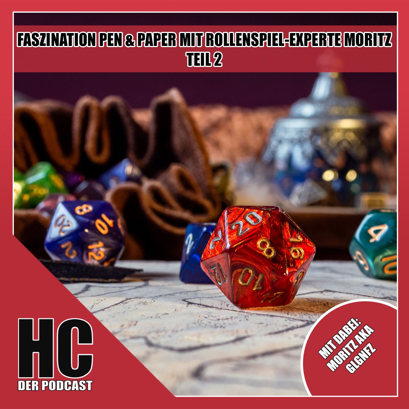 Episode 33: Faszination Pen & Paper mit Rollenspiel-Experte Moritz - Teil 2