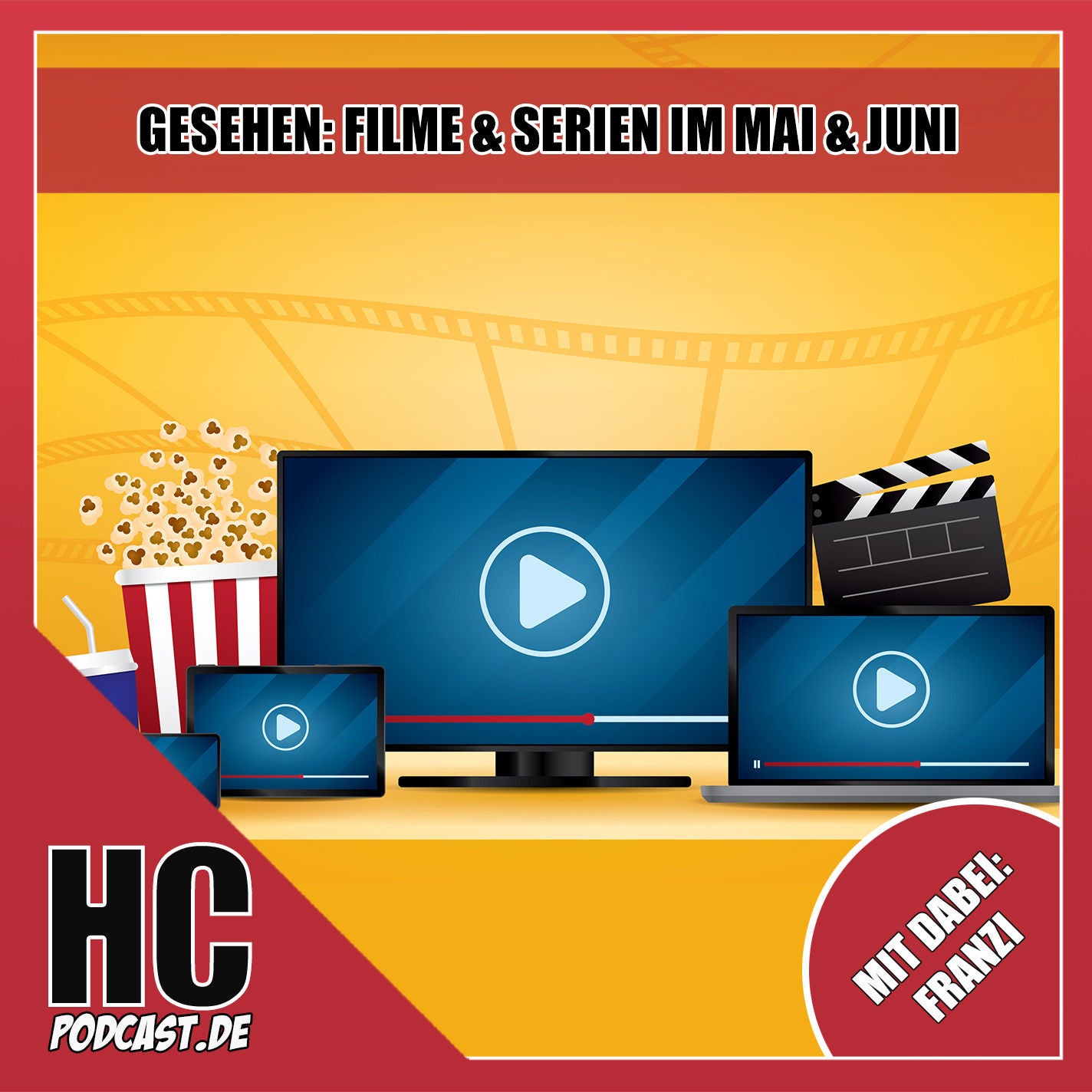 Episode 89: Gesehen - Filme und Serien im Mai und Juni 2024 mit Franzi