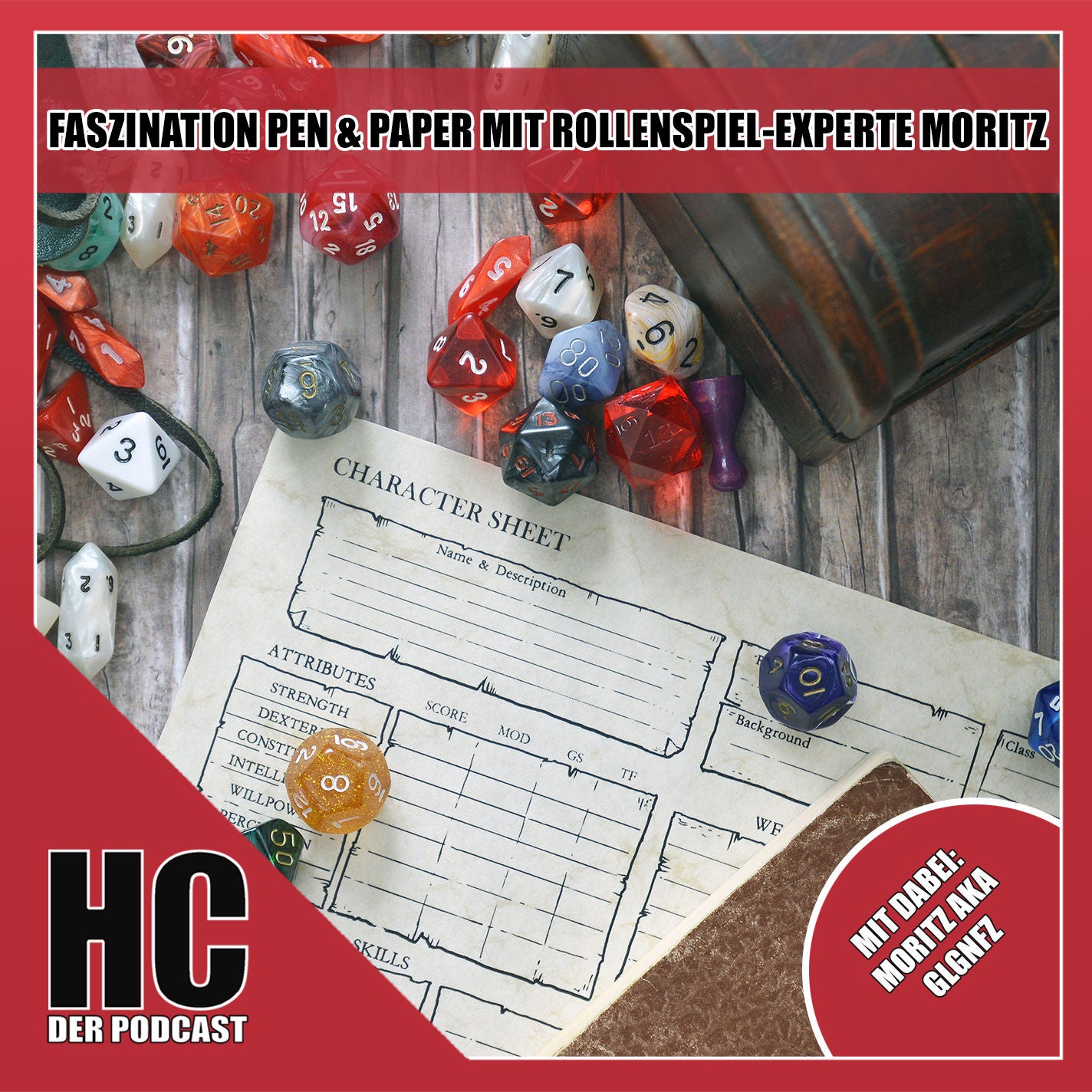Episode 30: Faszination Pen & Paper mit Rollenspiel-Experte Moritz