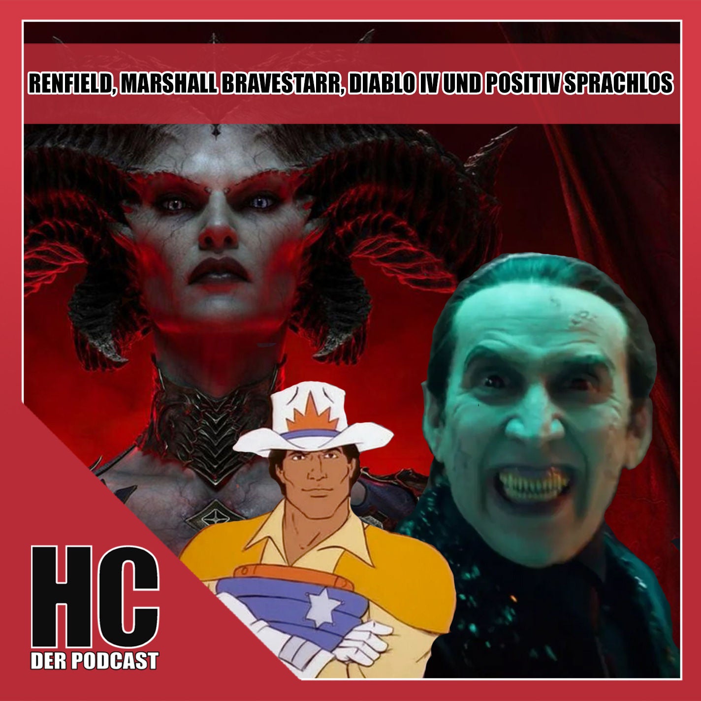 Episode 39: Renfield, Marshall Bravestarr, Diablo IV und positiv sprachlos