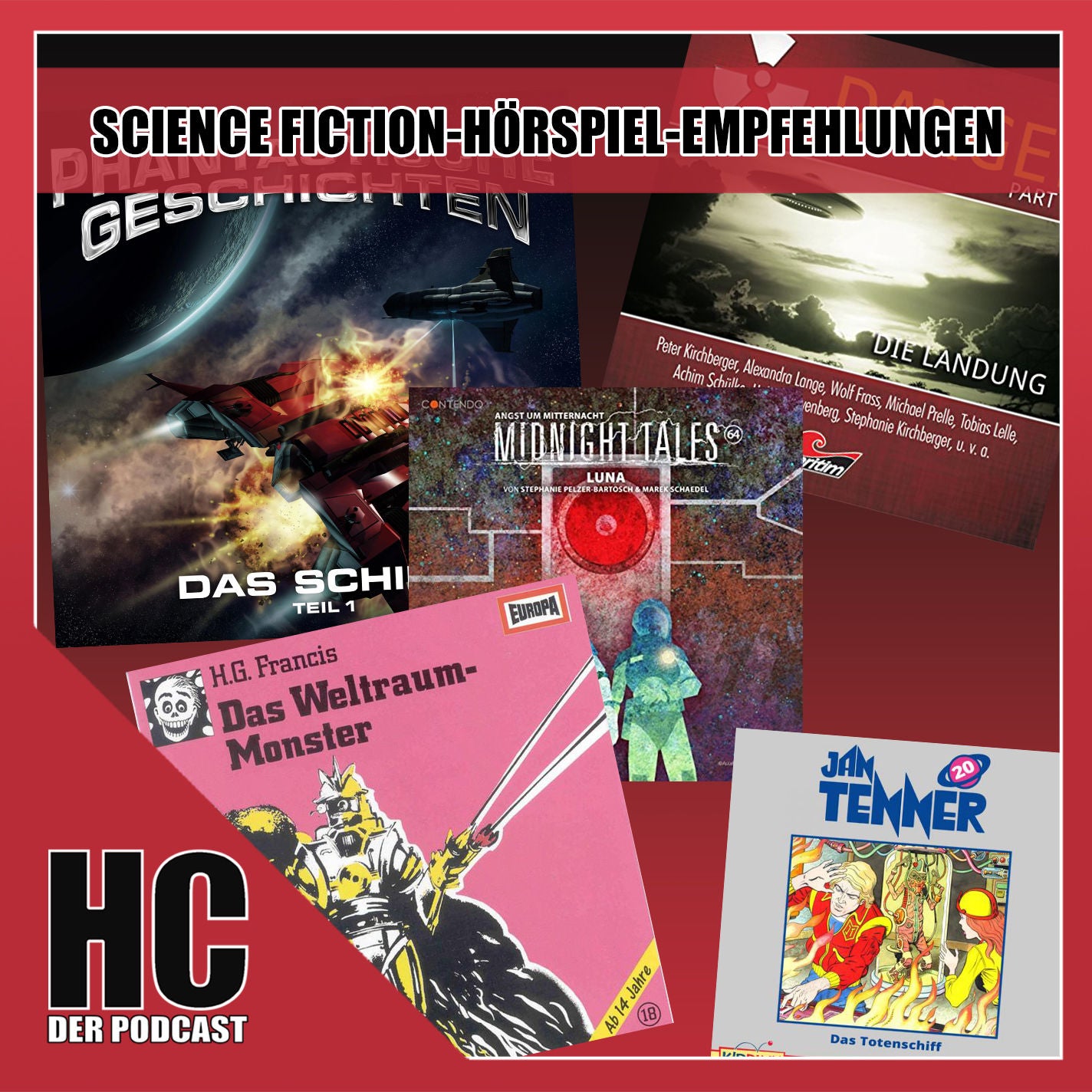 Episode 17: Meine Science Fiction-Hörspiel-Empfehlungen