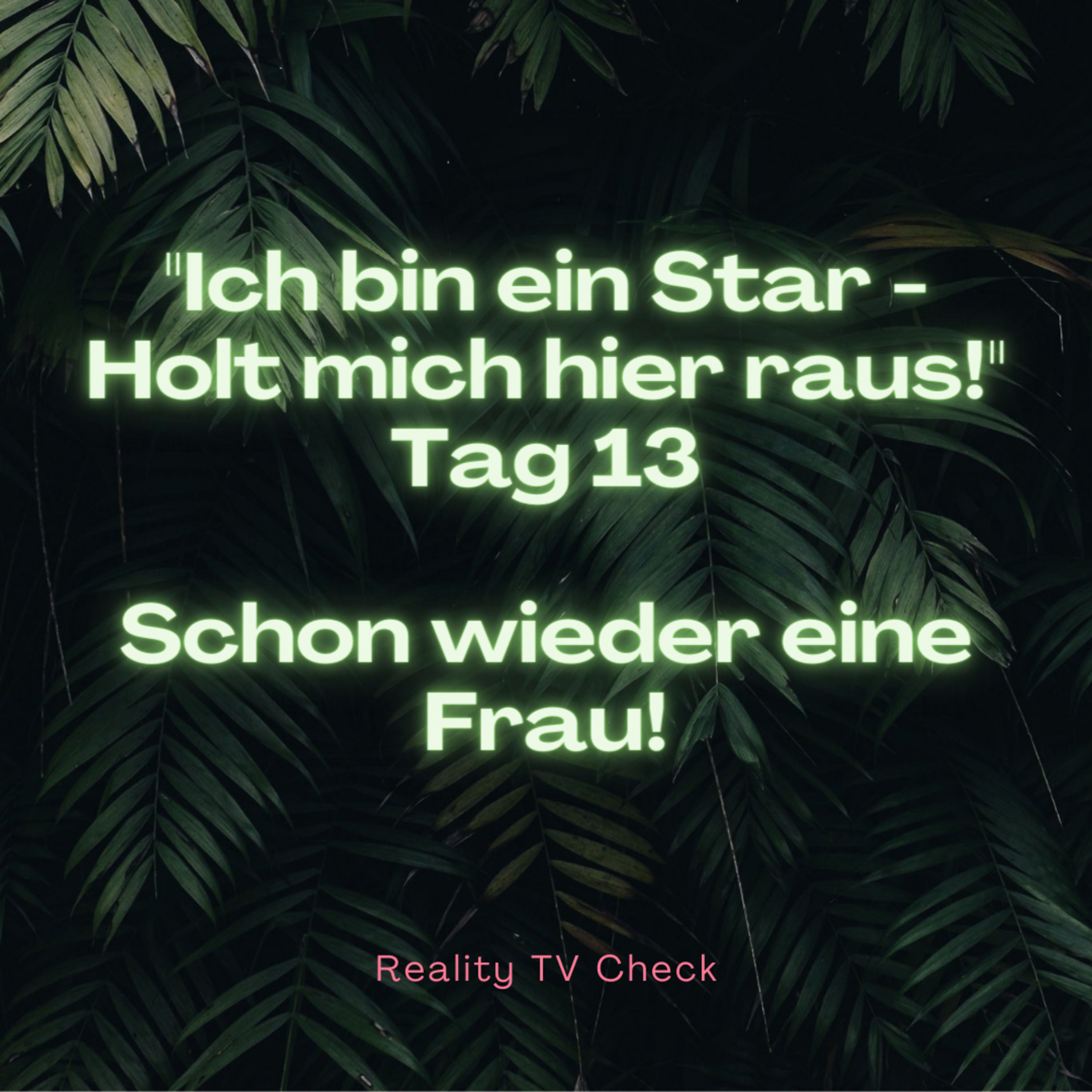 Dschungelcamp 2022 Special Tag 13 - Schon wieder eine Frau!