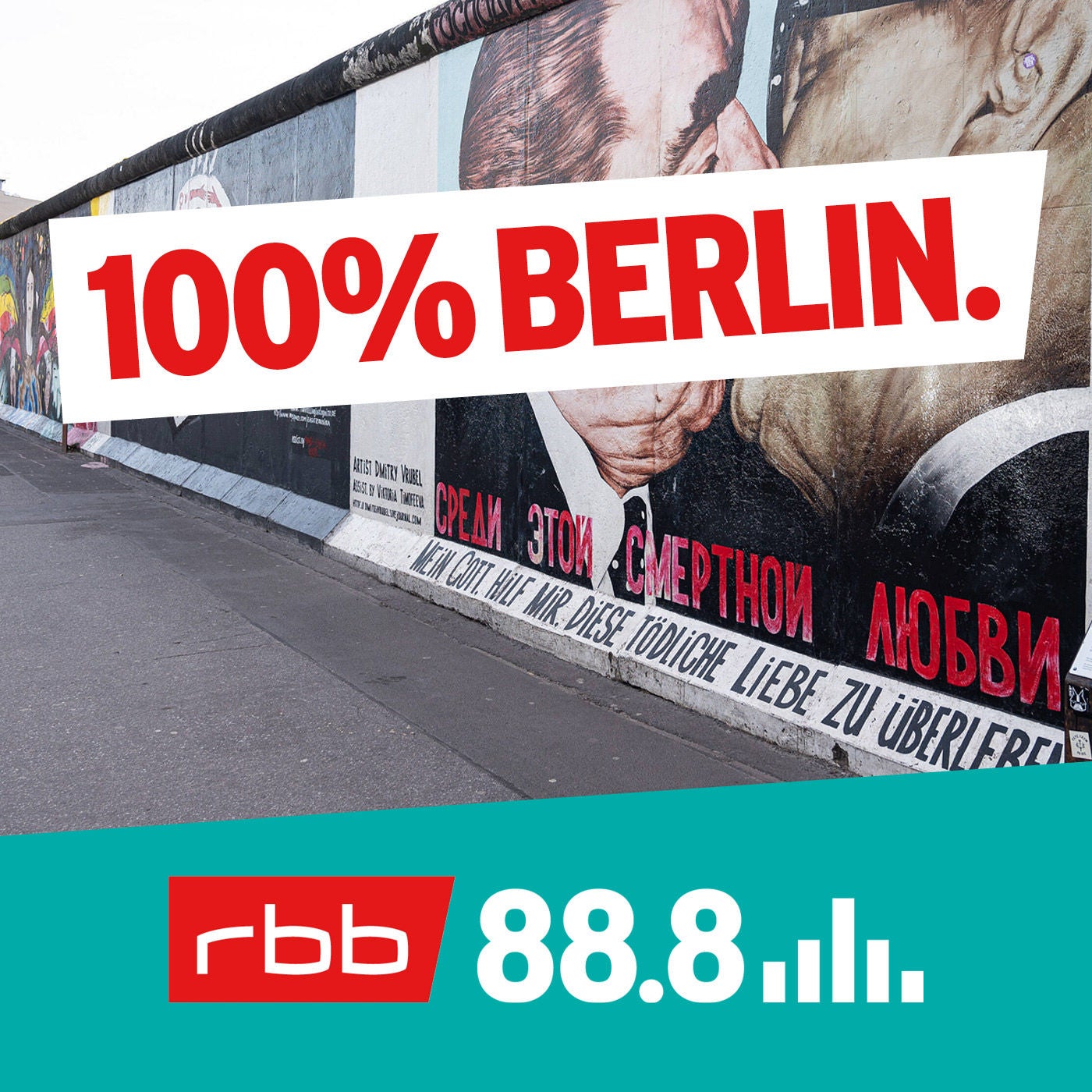 Bruderkuss und Trabi - die Geschichte der East Side Gallery