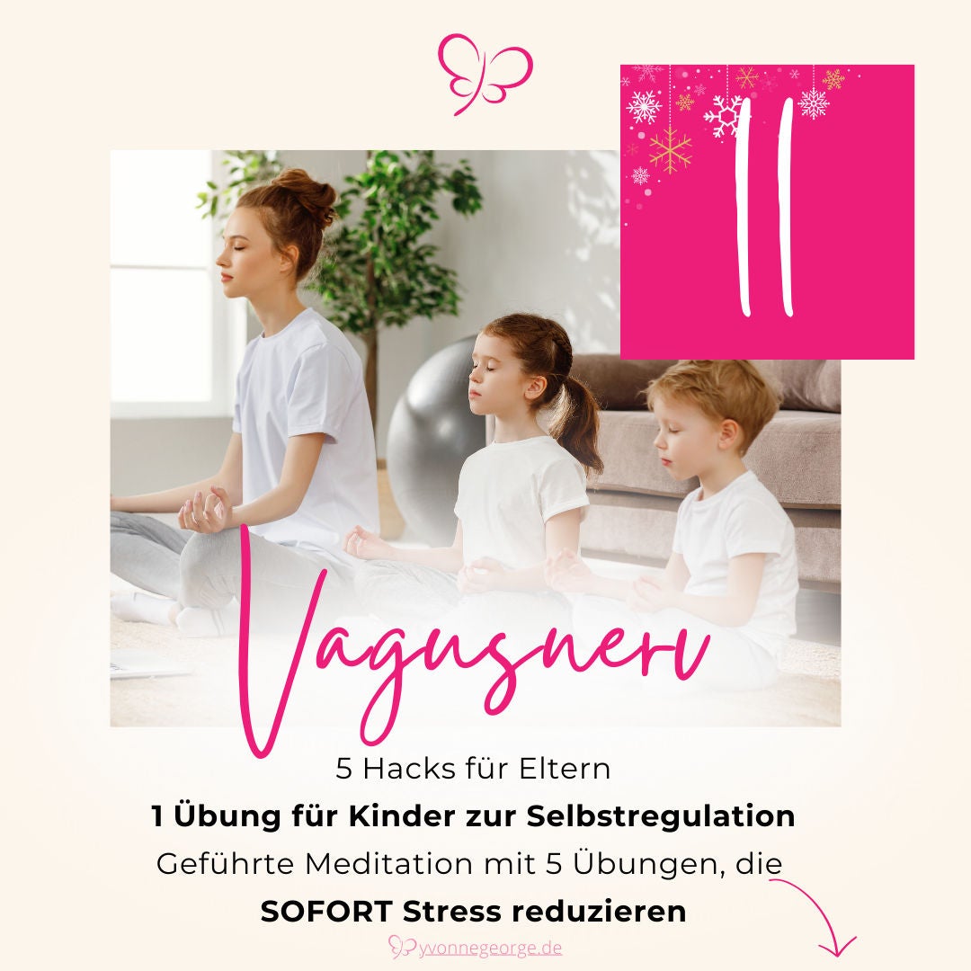 #75 Vagusnerv: 5 Hacks für Eltern + Übung für Kinder, die SOFORT Stress reduziert