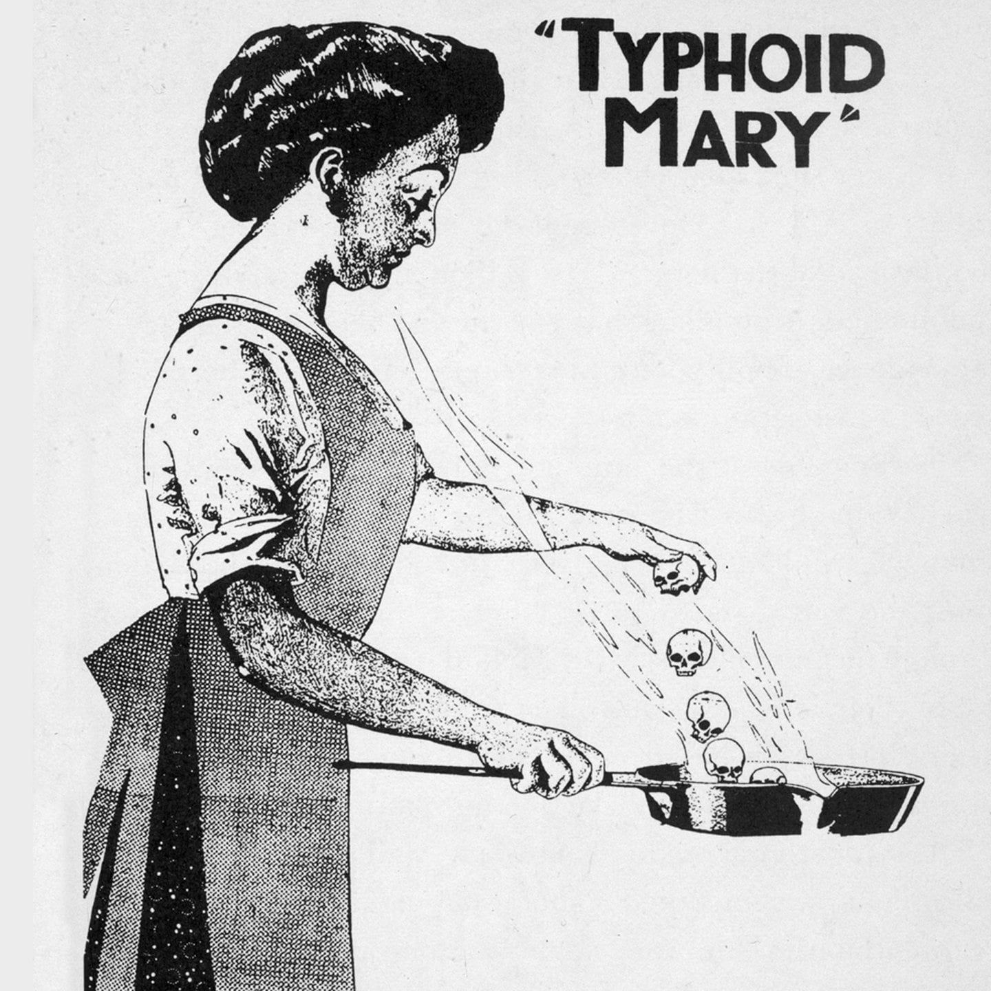 15.6.1907: Mary Mallon wird als Typhus-Spreaderin identifiziert