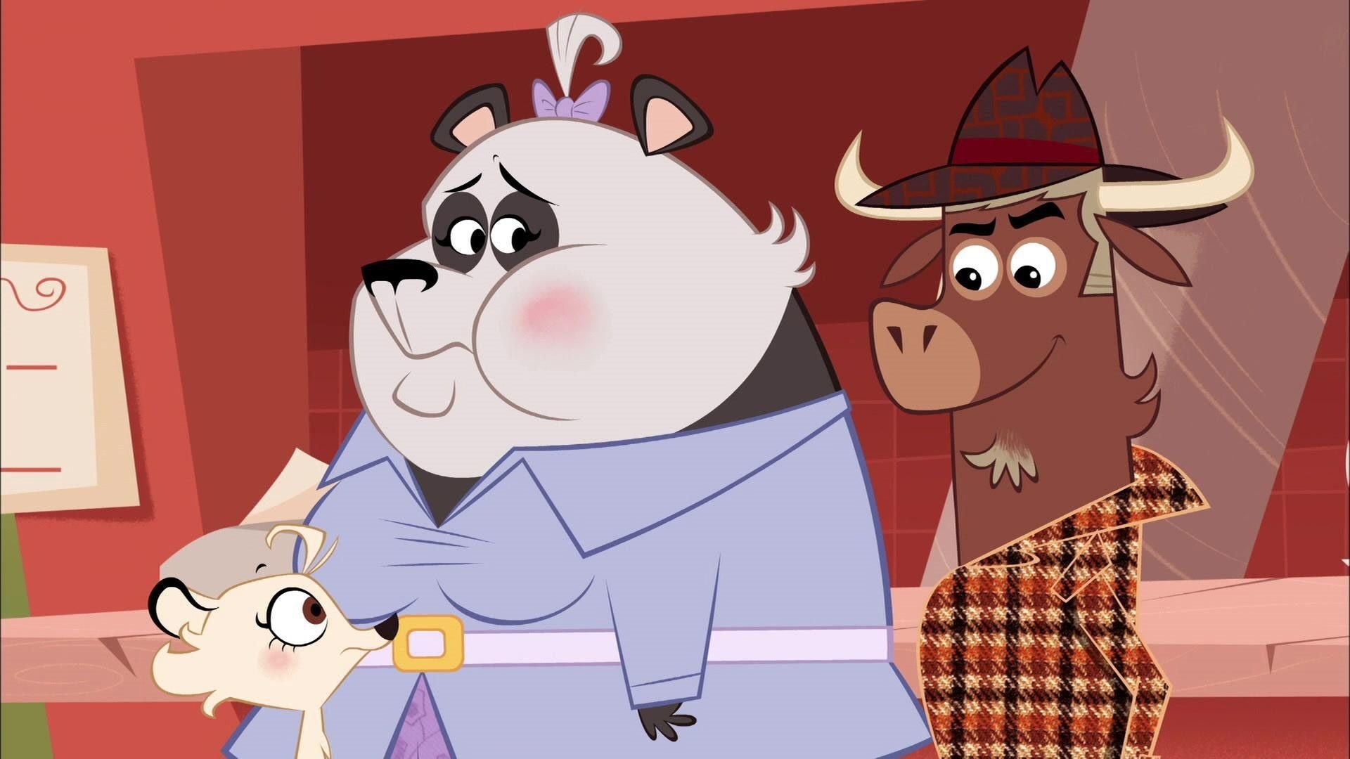 Wer ist dem Panda aufs Dach gestiegen?