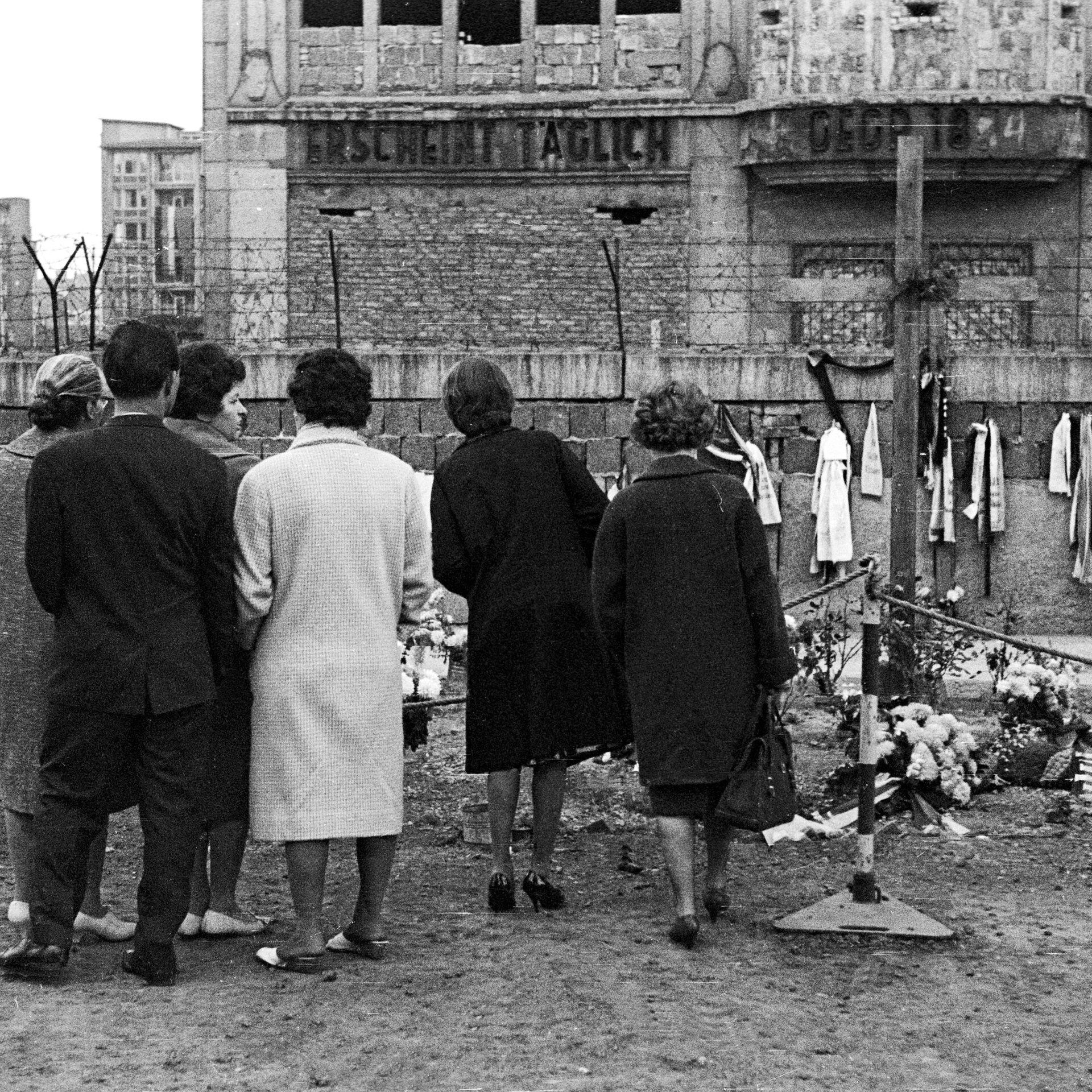 17.08.1962: Peter Fechter verblutet an der Berliner Mauer