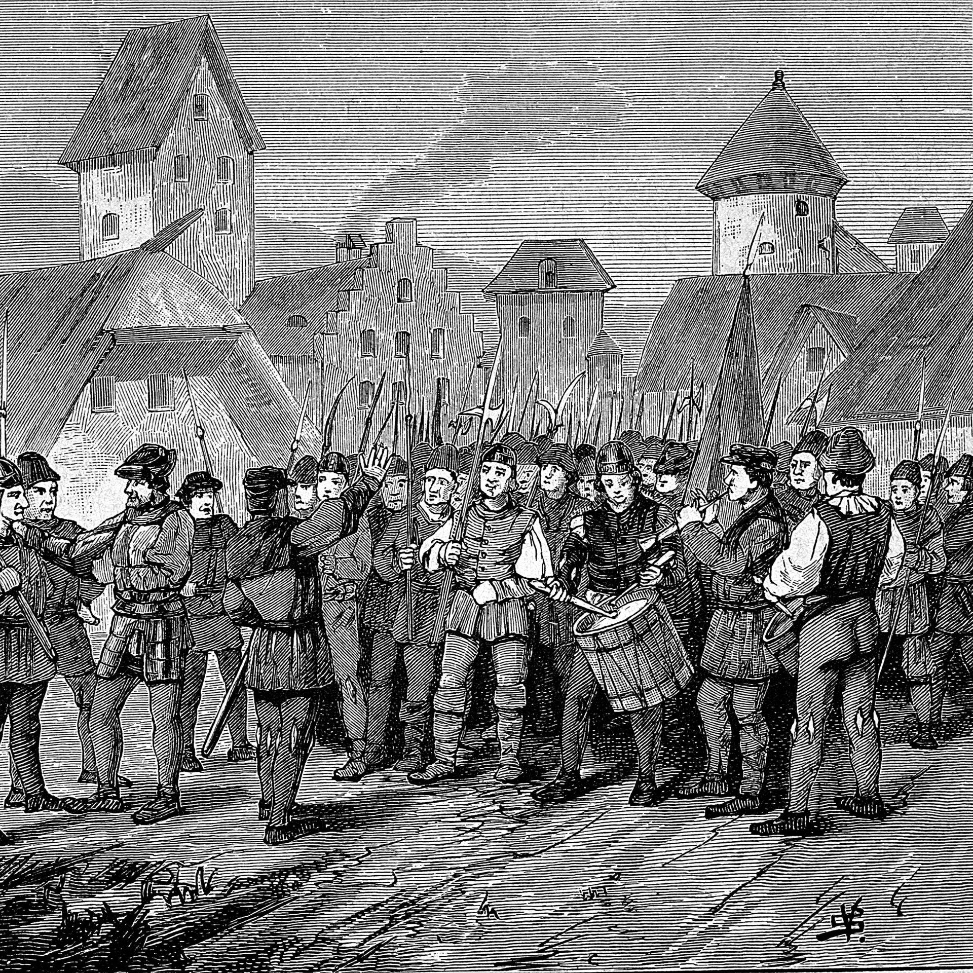 16.04.1525: Bauern stürmen die Burg Weinsberg