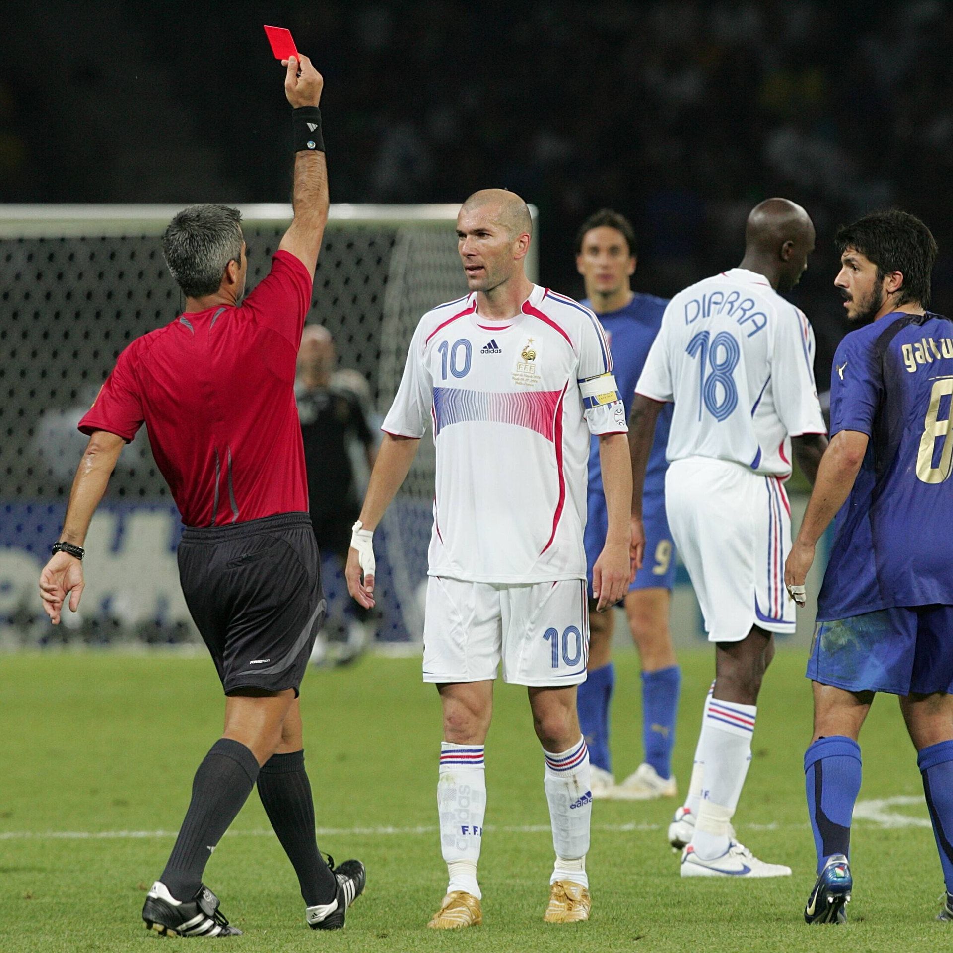 09.07.2006: Zinedine Zidane beendet seine Karriere