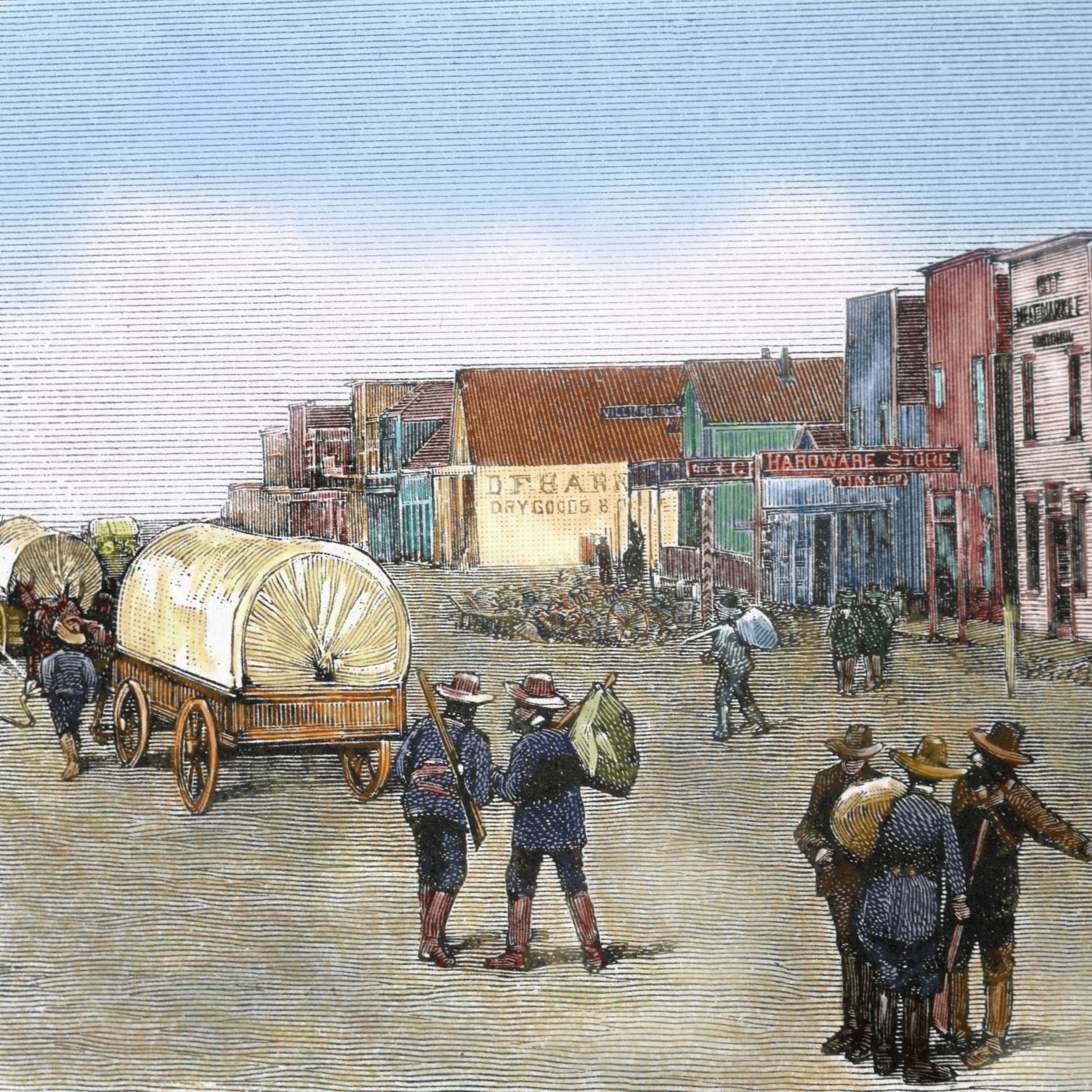 22.04.1889: Der erste Oklahoma Land Run findet statt