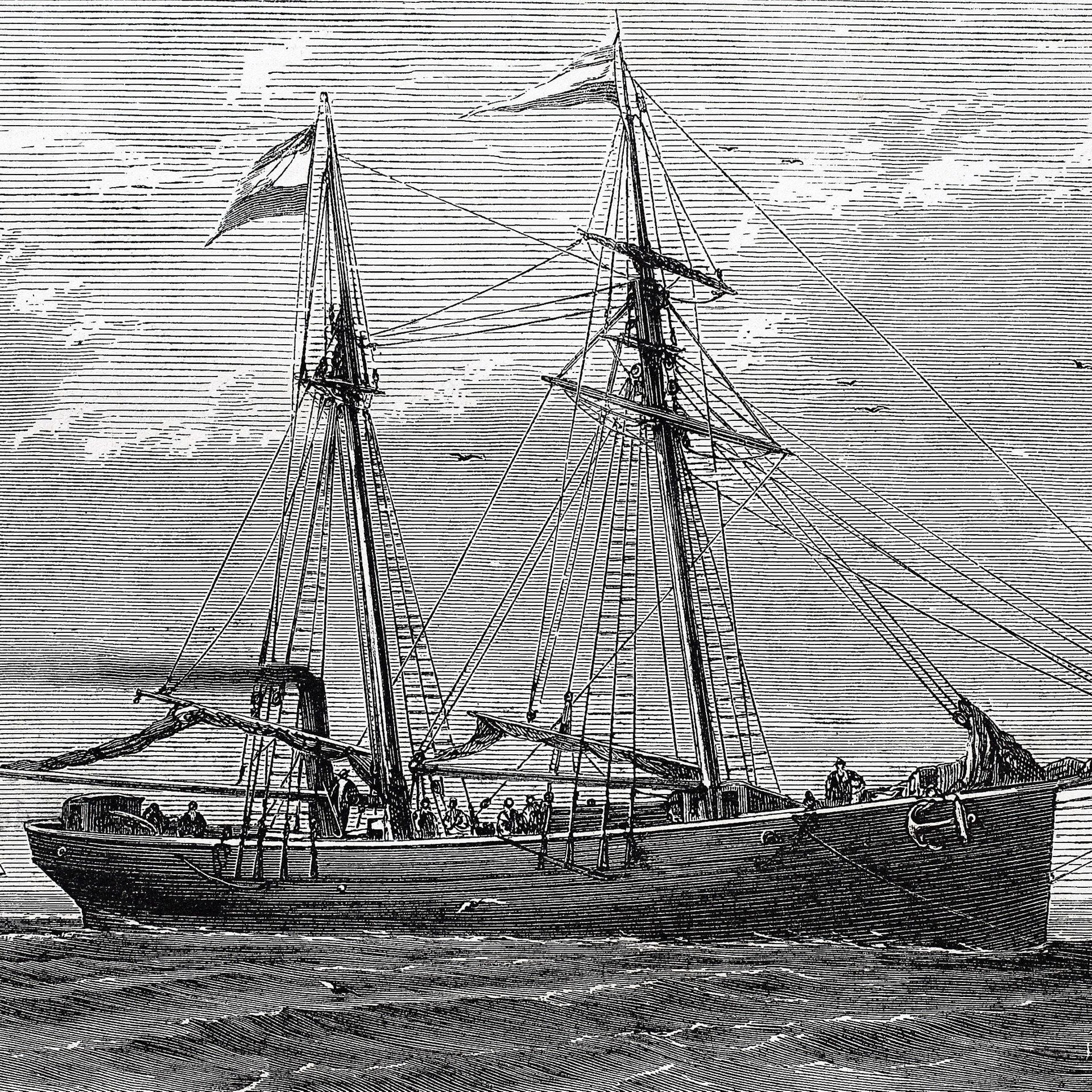 10.10.1868: Die "Grönland" erreicht Bremerhaven
