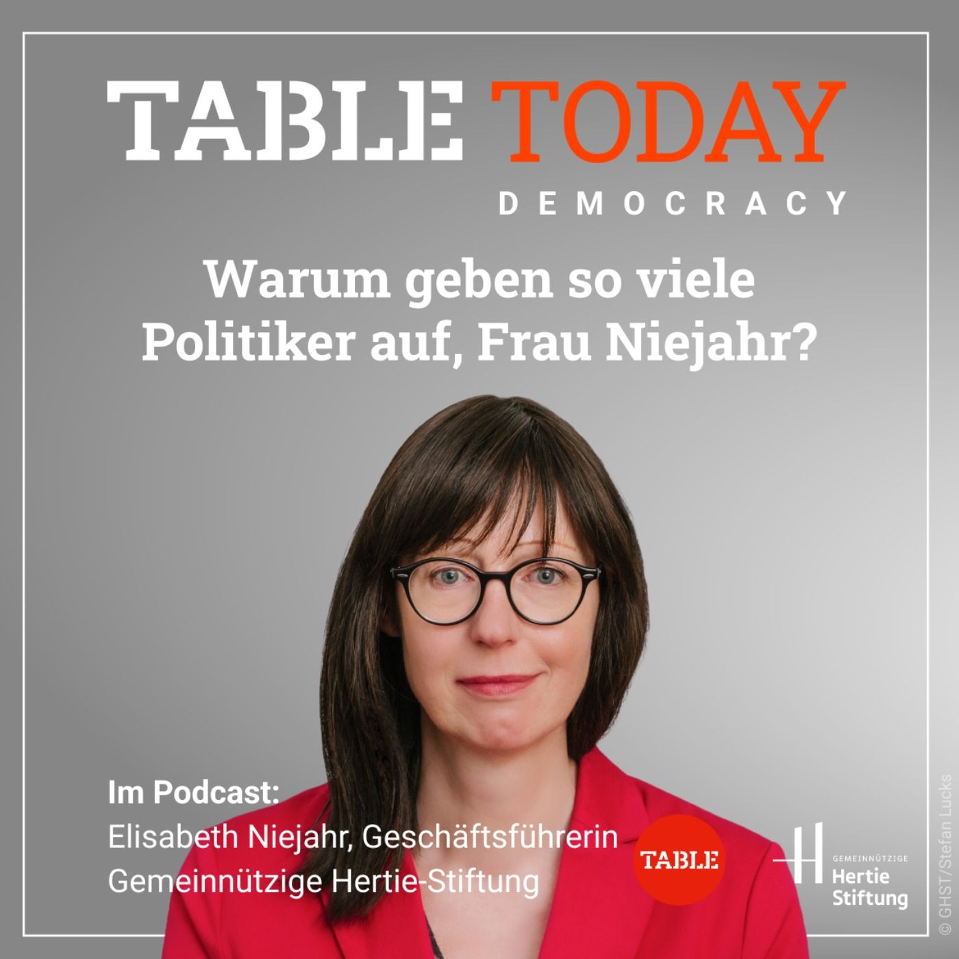 Warum geben so viele Politiker auf, Frau Niejahr?