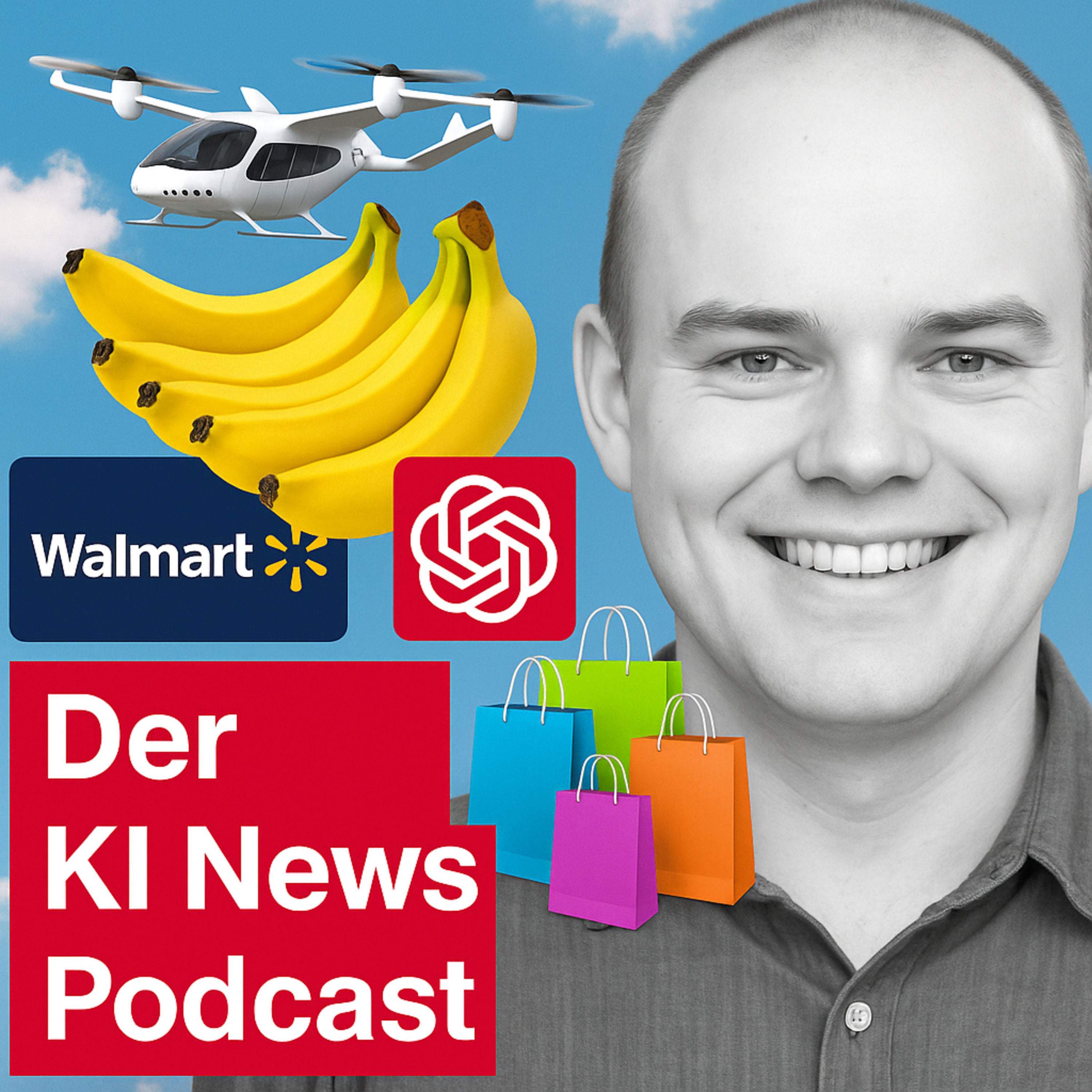 Walmart & OpenAI starten Agentic Commerce 🛍️ | Lilium-Aus ✈️ | Waymo Robotaxis in London 🚕 | ChatGPT wird persönlicher 💬 | Claude 4.5 & Microsoft 365 💼 | Copilot tiefer in Windows 11 💻