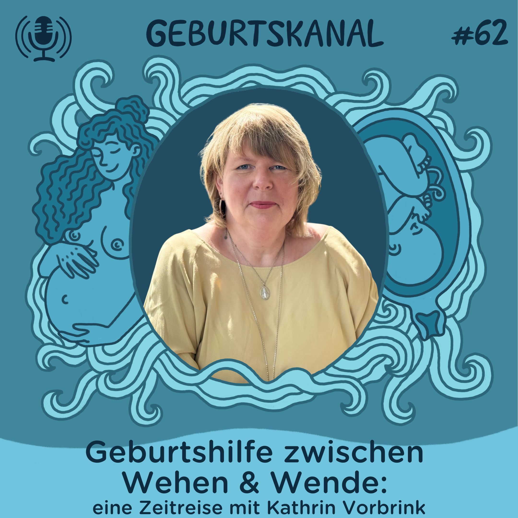 #62 Geburtshilfe zwischen Wehen & Wende: eine Zeitreise mit Kathrin Vorbrink