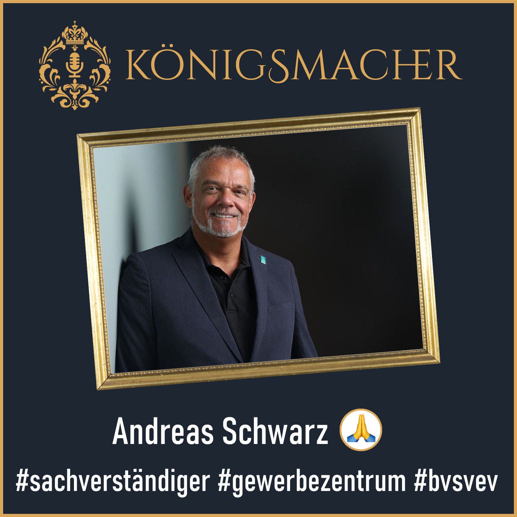 Makler, Sachverständiger für das Versicherungswesen, Präsident des BVSV e.V. und Gründer von Gewerbezentren